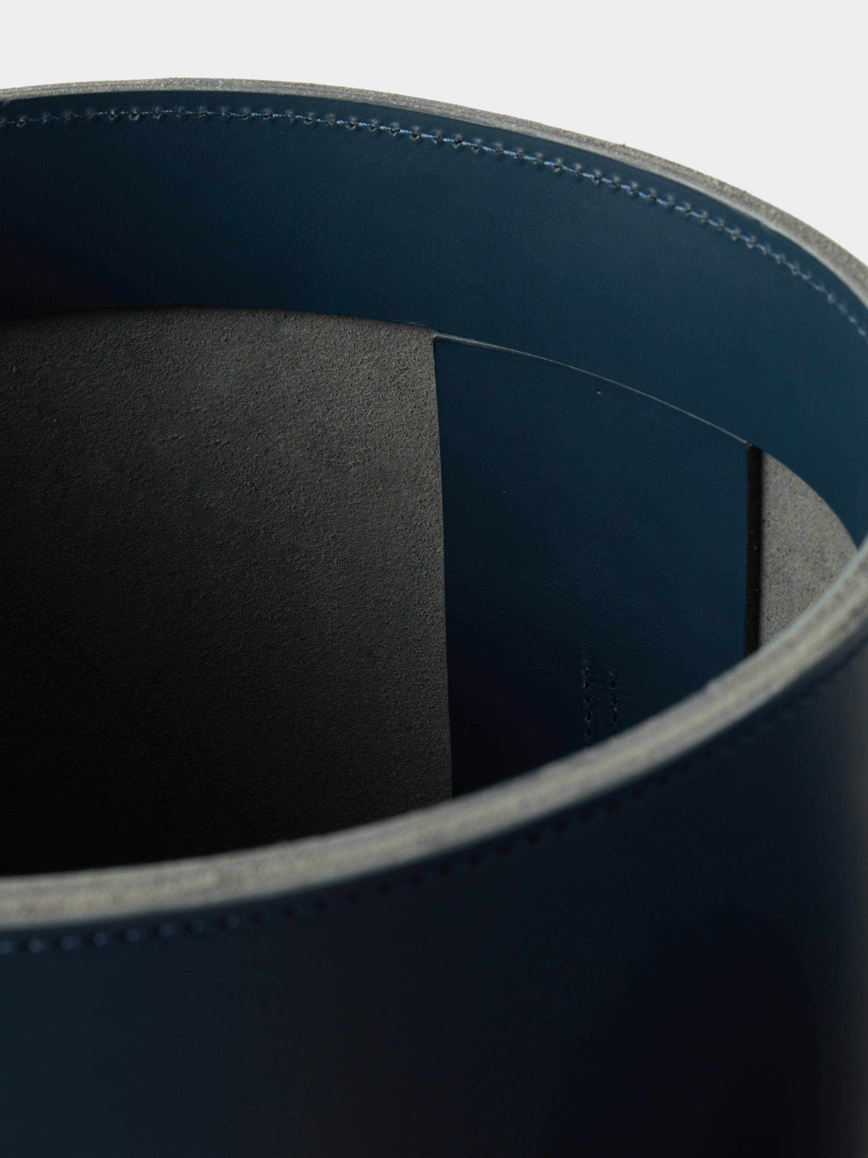 Orvieto Leather Wastepaper Bin