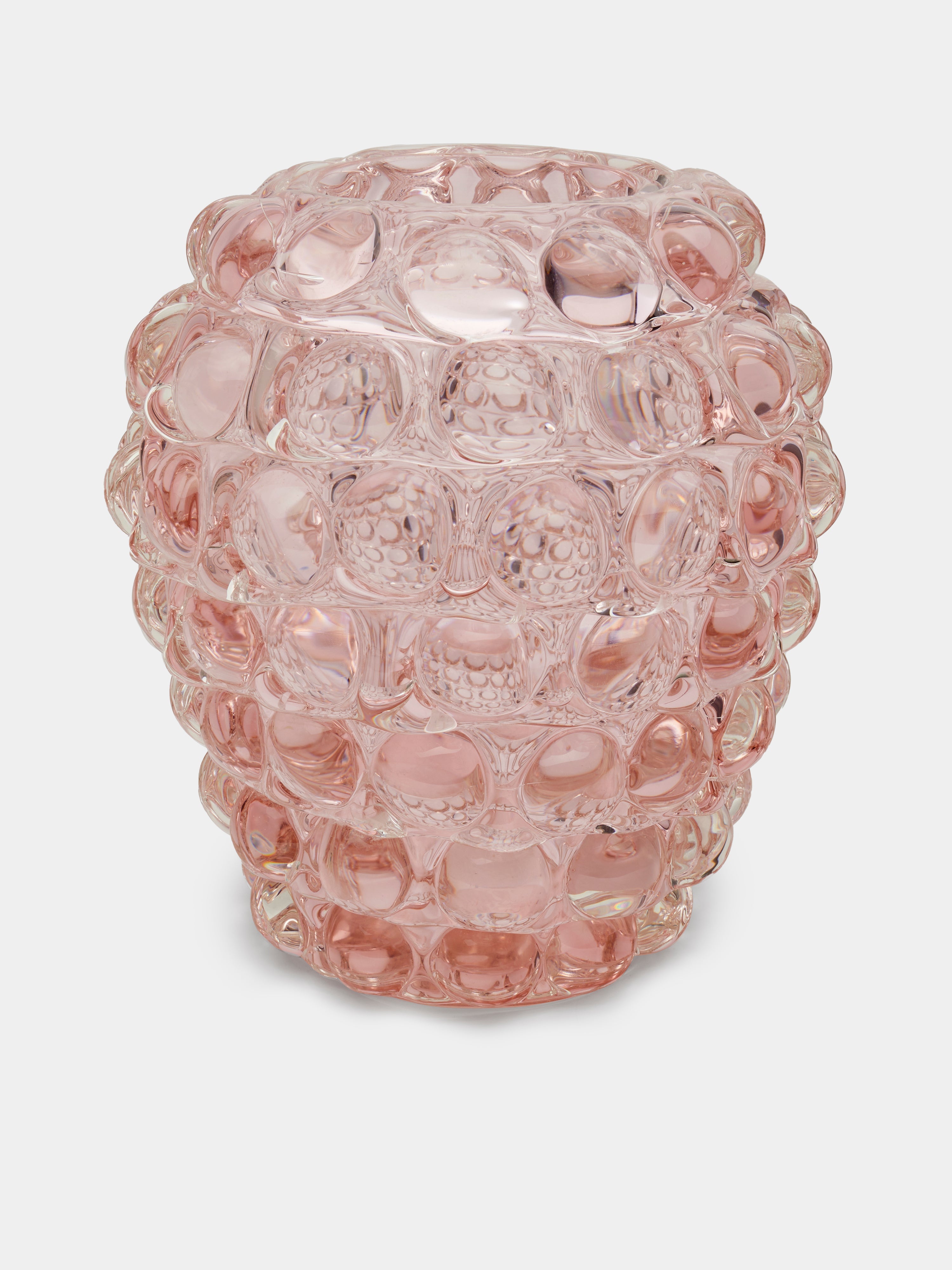 Boboli Hand-Blown Murano Glass Vase (8.5in/22cm)