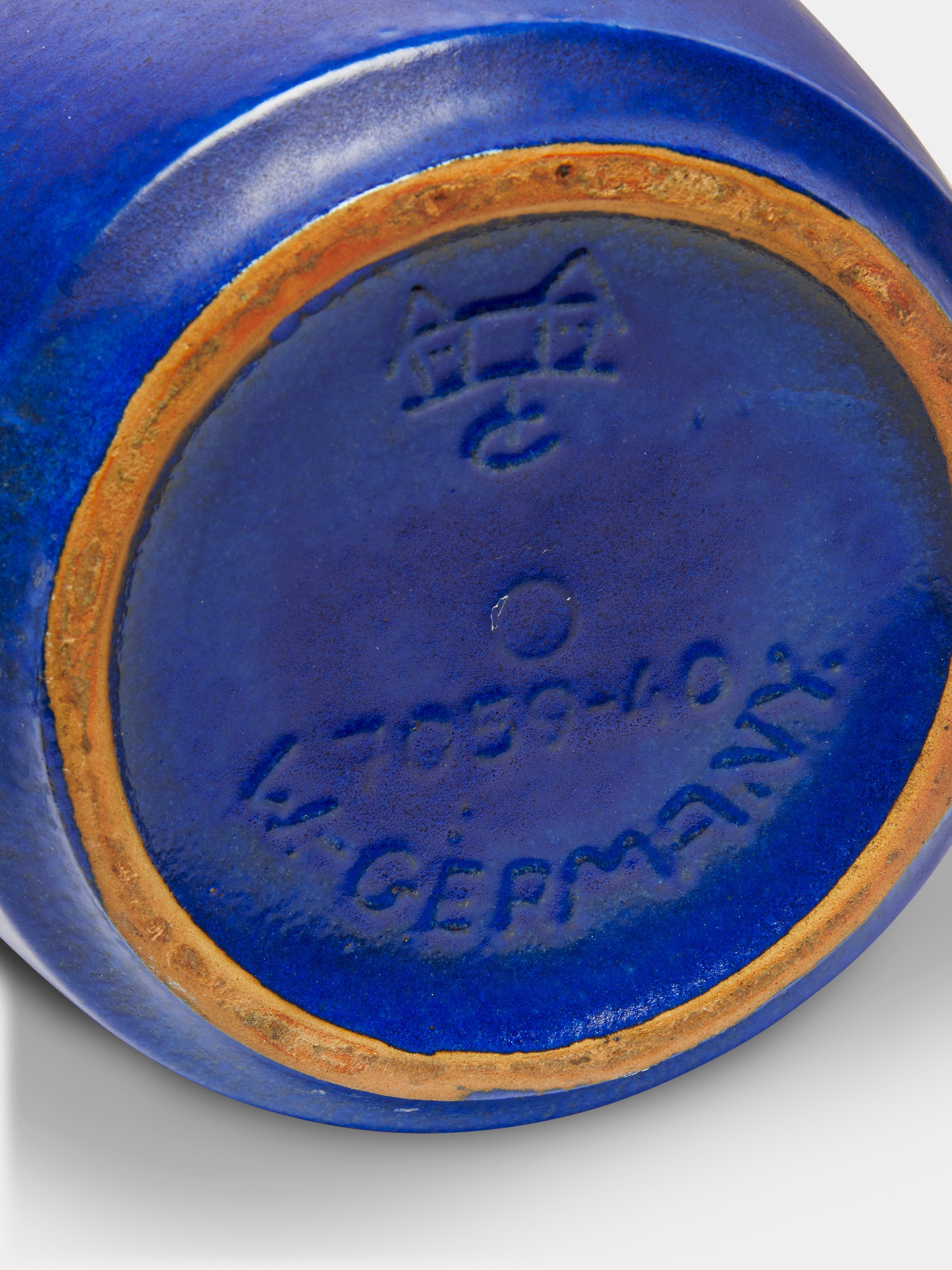 Mid-Century Ceramic Vase (16in/41cm)