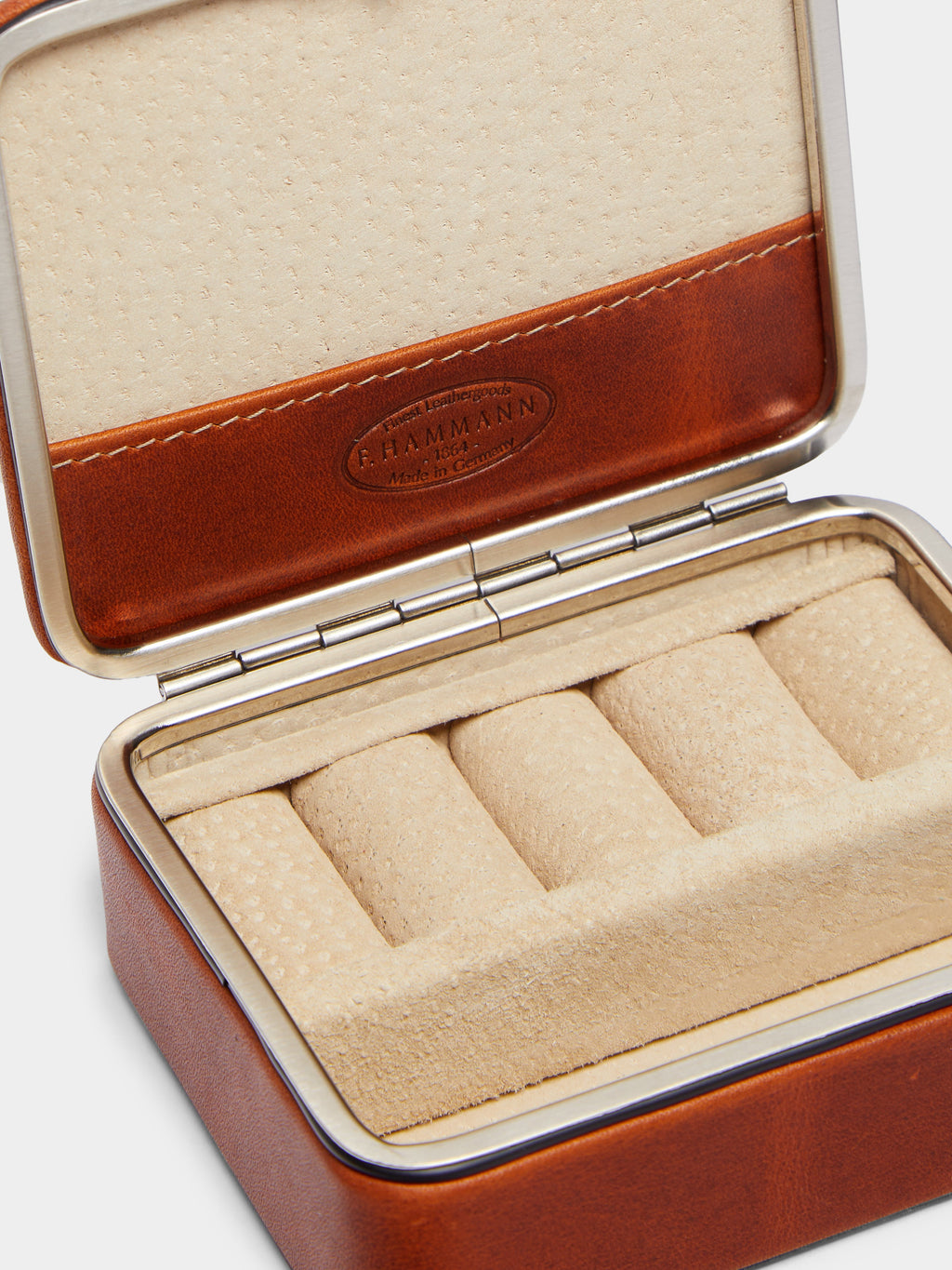 Leather Travel Jewelry Box