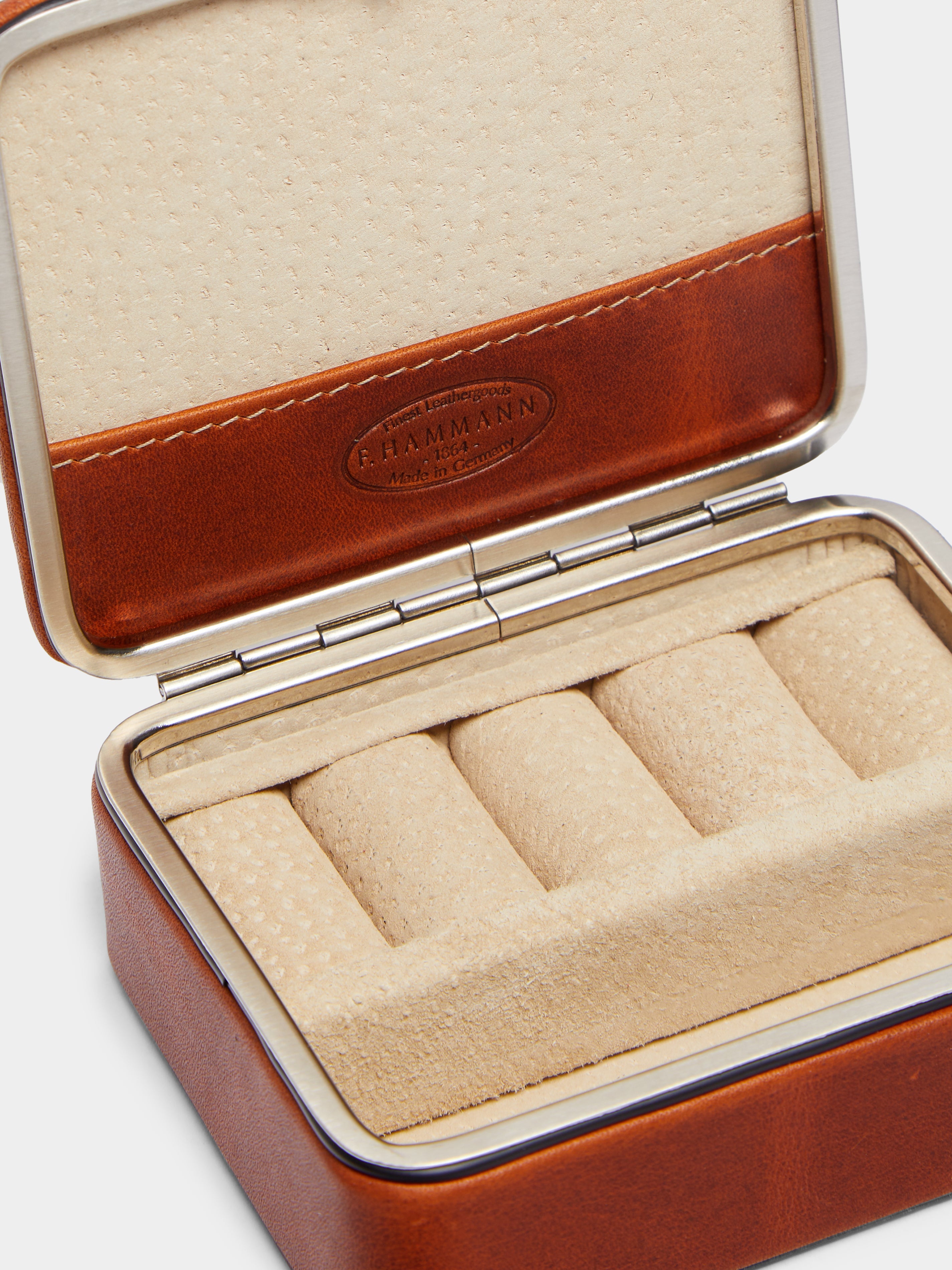 Leather Travel Jewelry Box