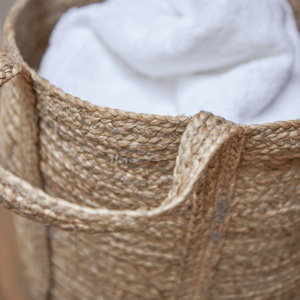 Arbroath Jute Laundry Basket
