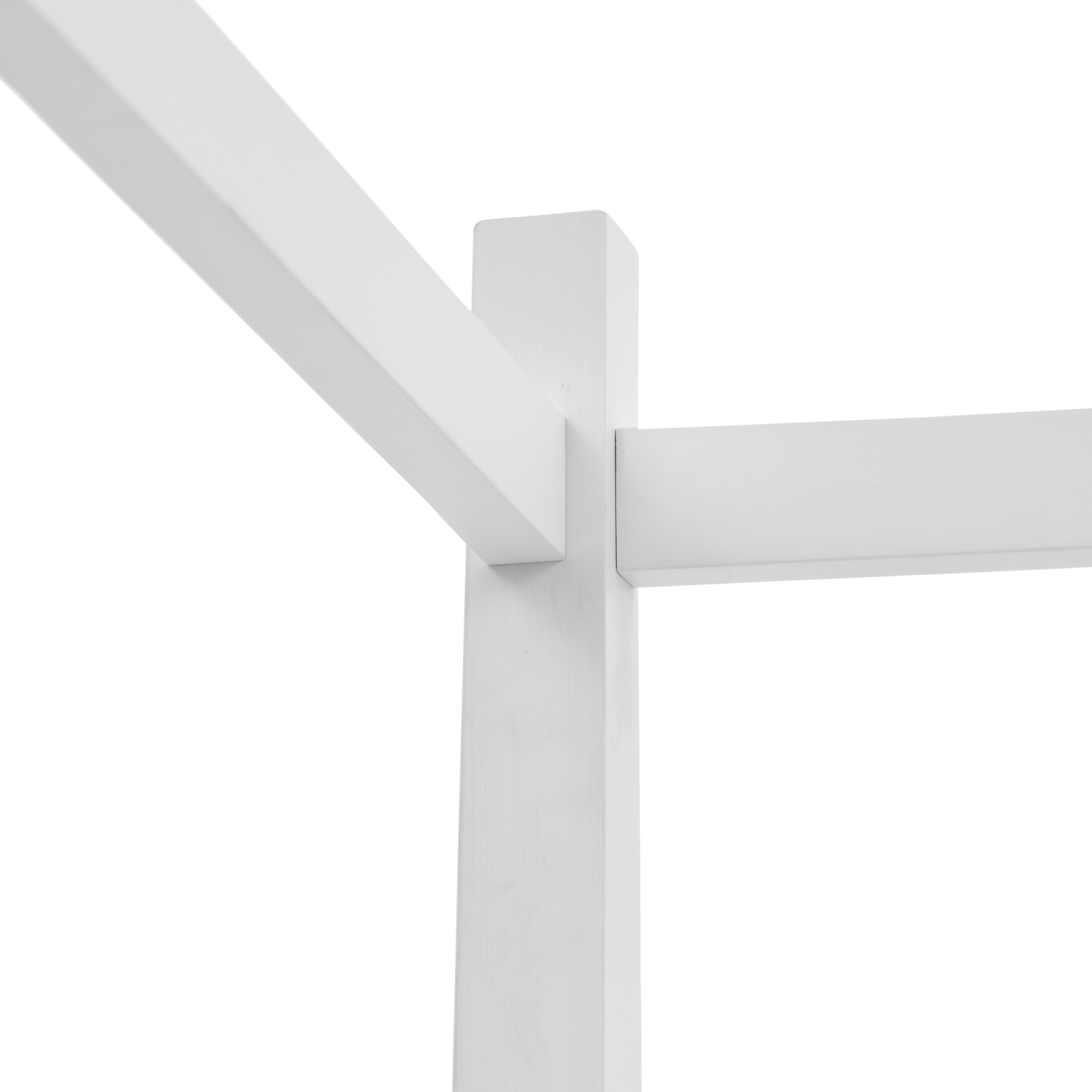 Wardley Super King Four Poster Bed, Painted