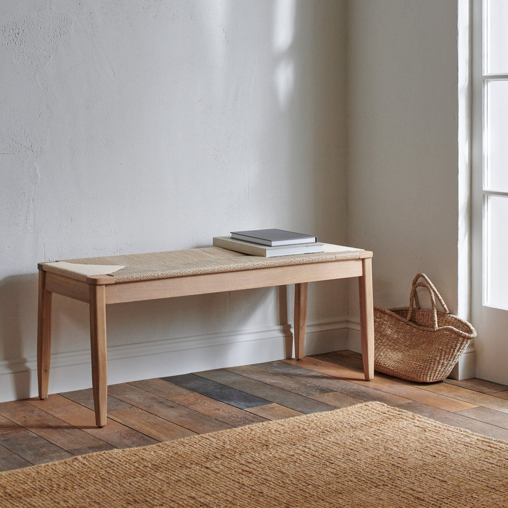 Wycombe 2 Seater Oak Dining Bench