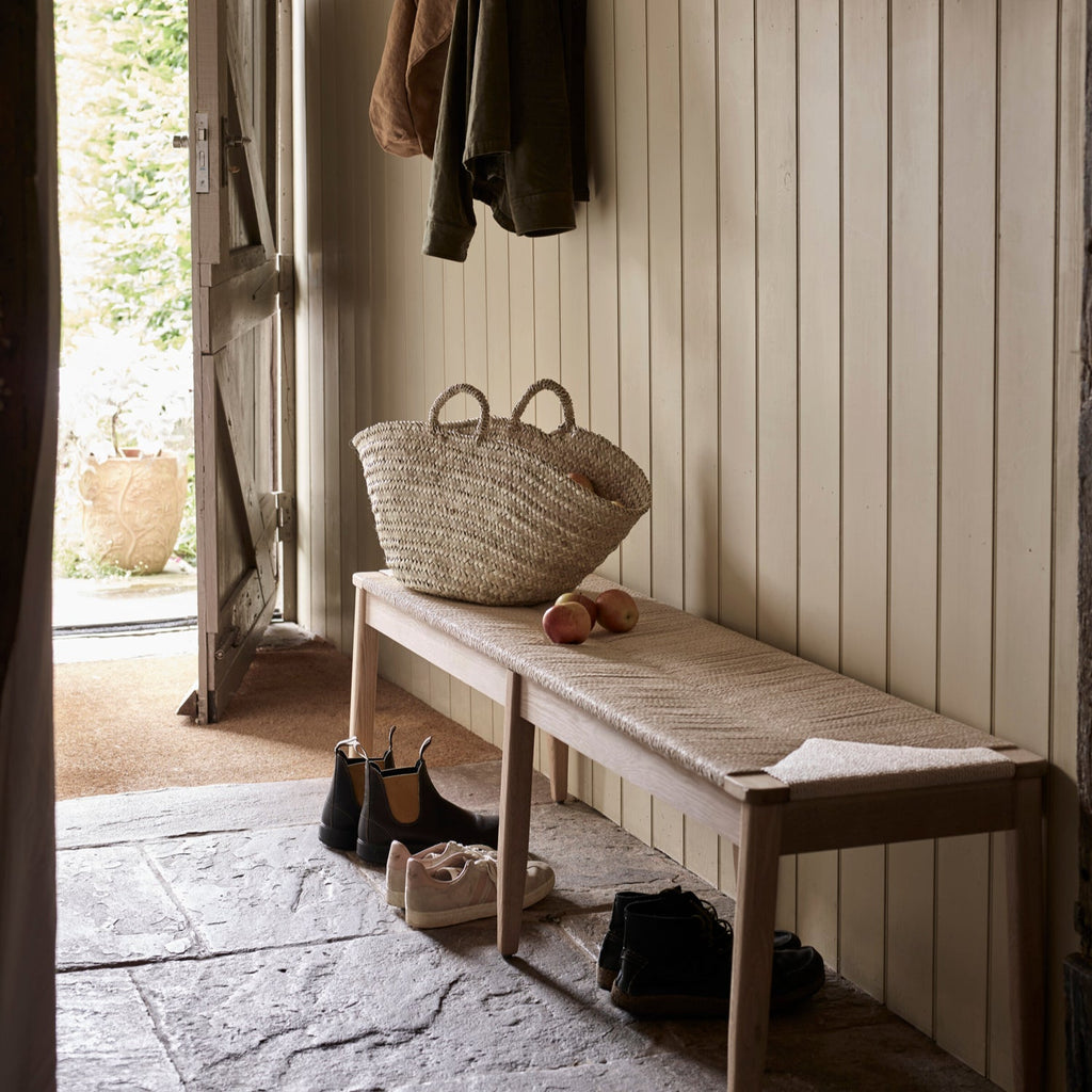 Wycombe 3 Seater Oak Dining Bench