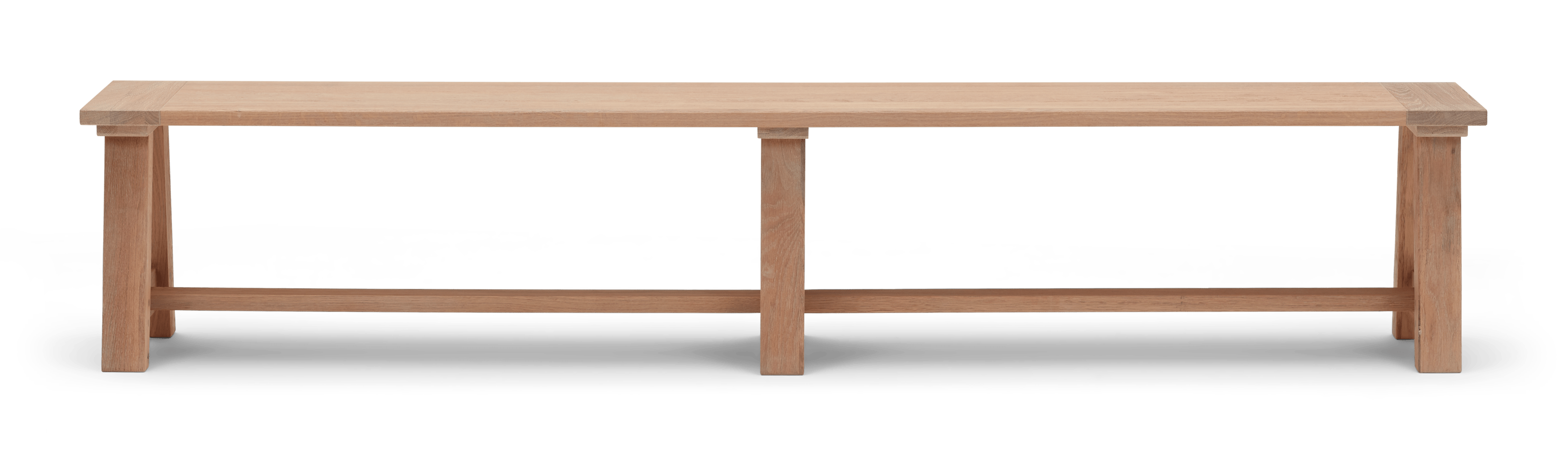Arundel 3 Seater Oak Dining Bench