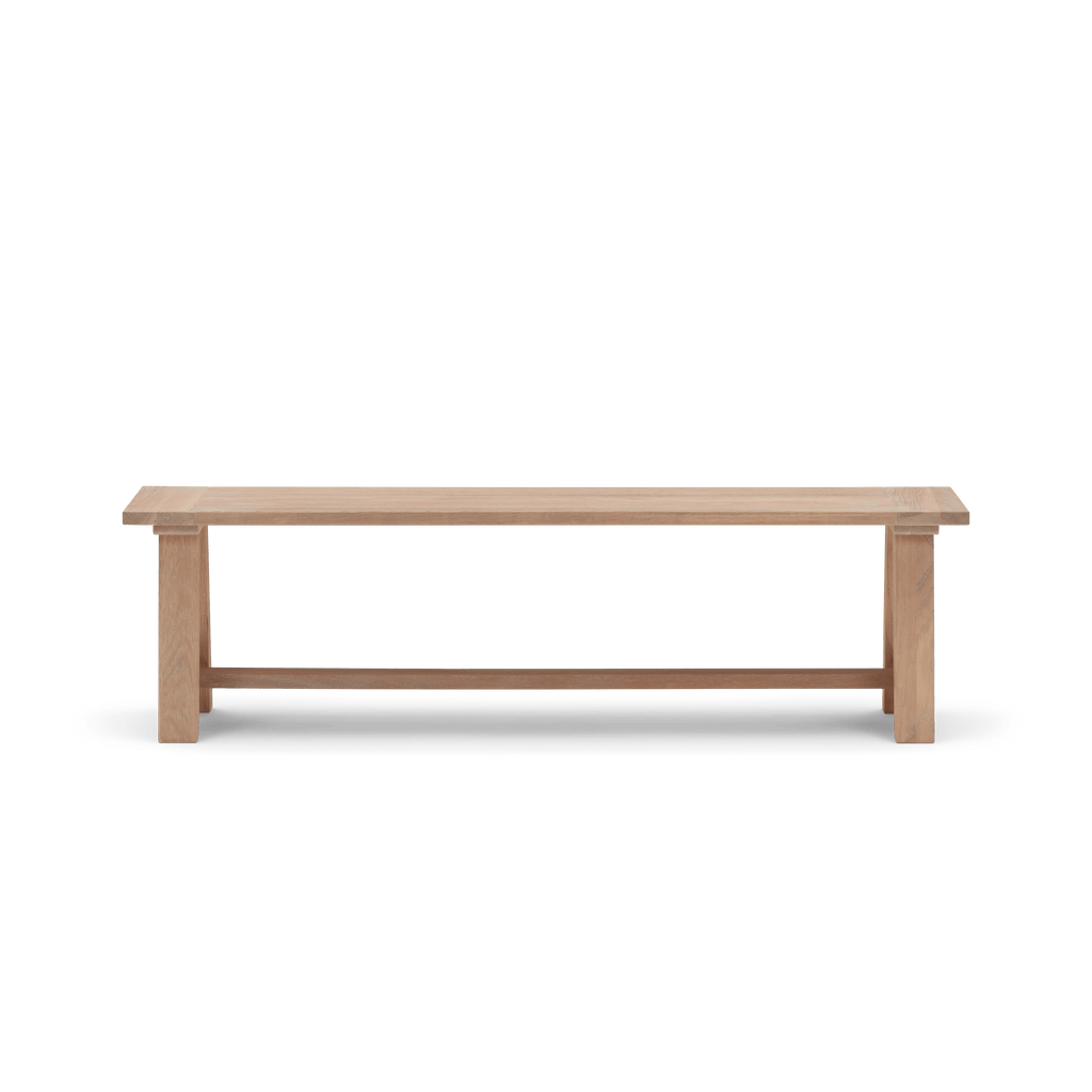 Arundel 2 Seater Oak Dining Bench