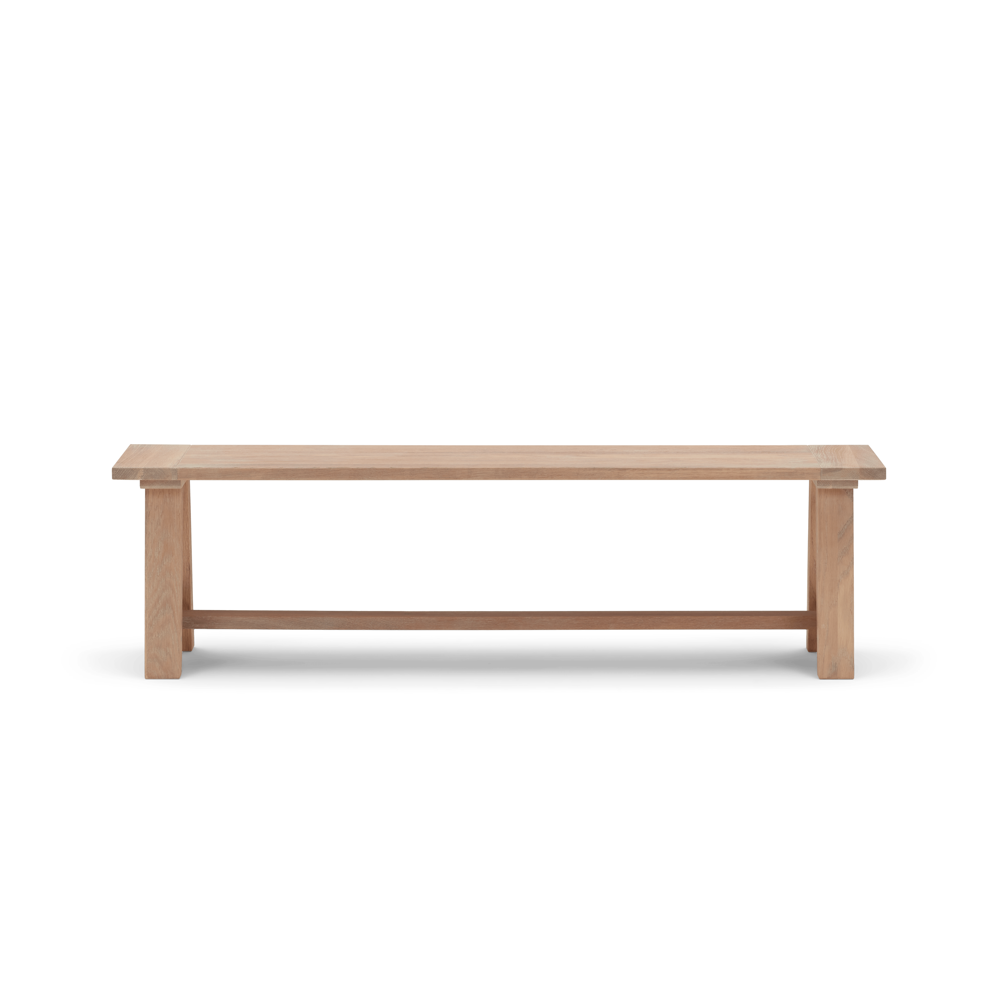 Arundel 2 Seater Oak Dining Bench