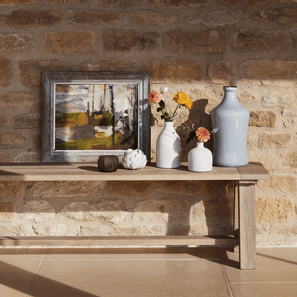 Arundel 2 Seater Oak Dining Bench