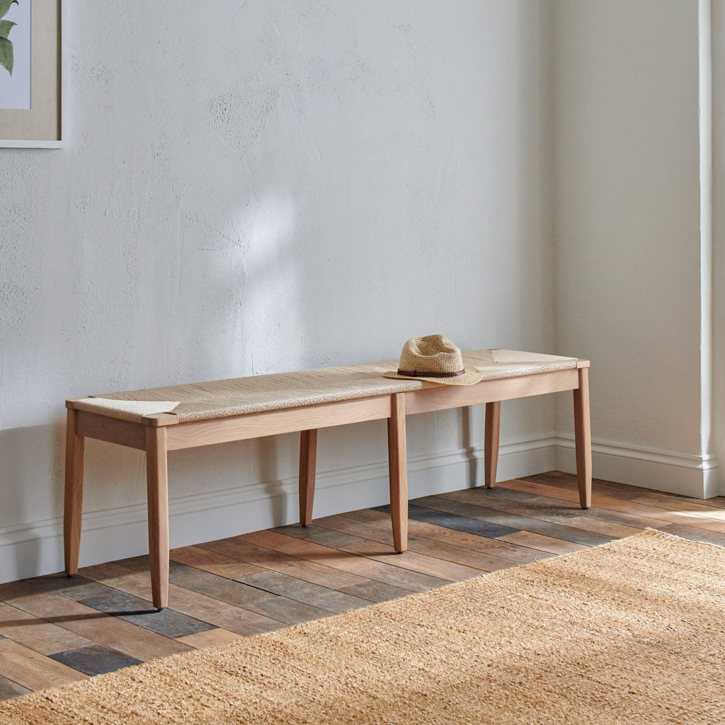 Wycombe 3 Seater Oak Dining Bench