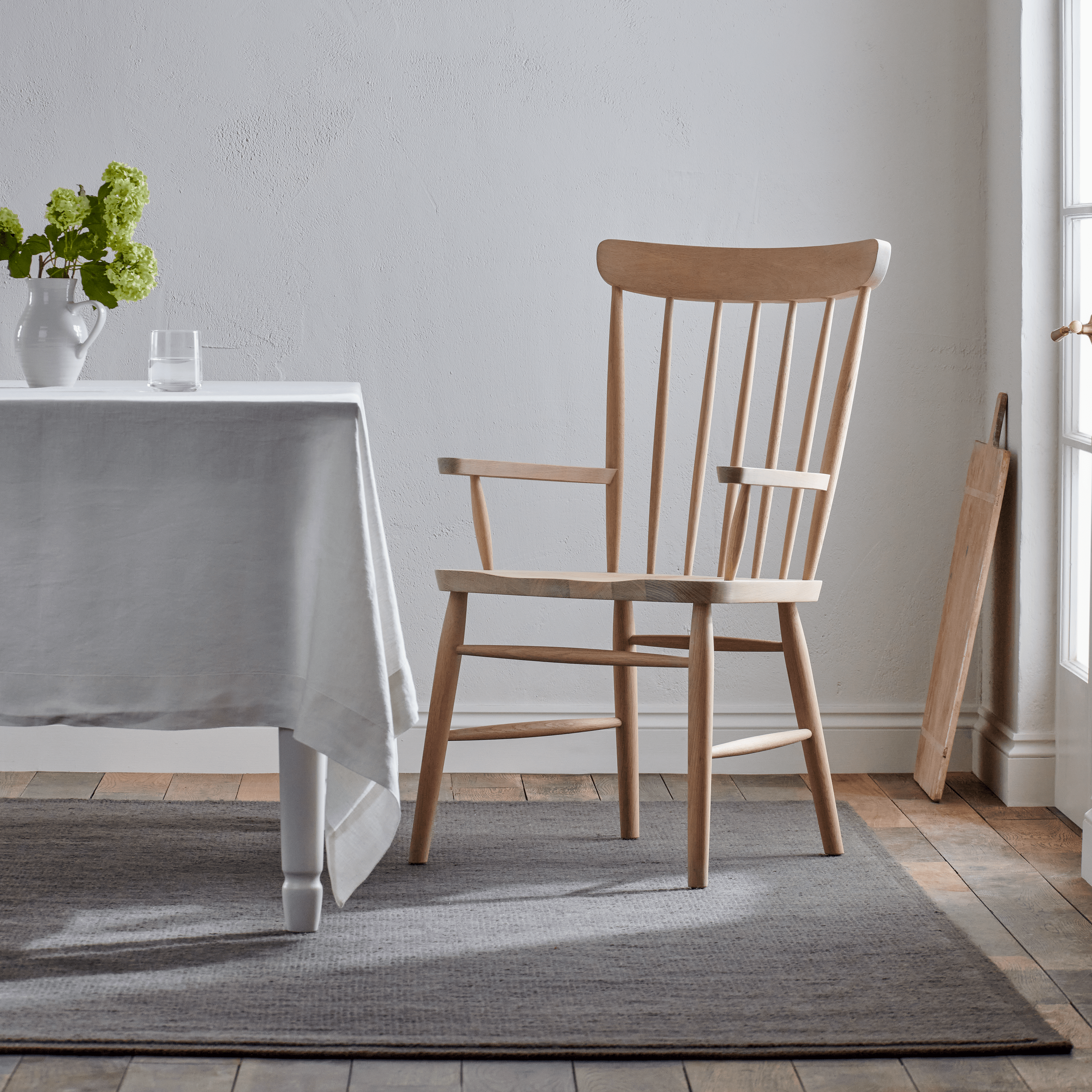 Wardley Oak Carver Chair