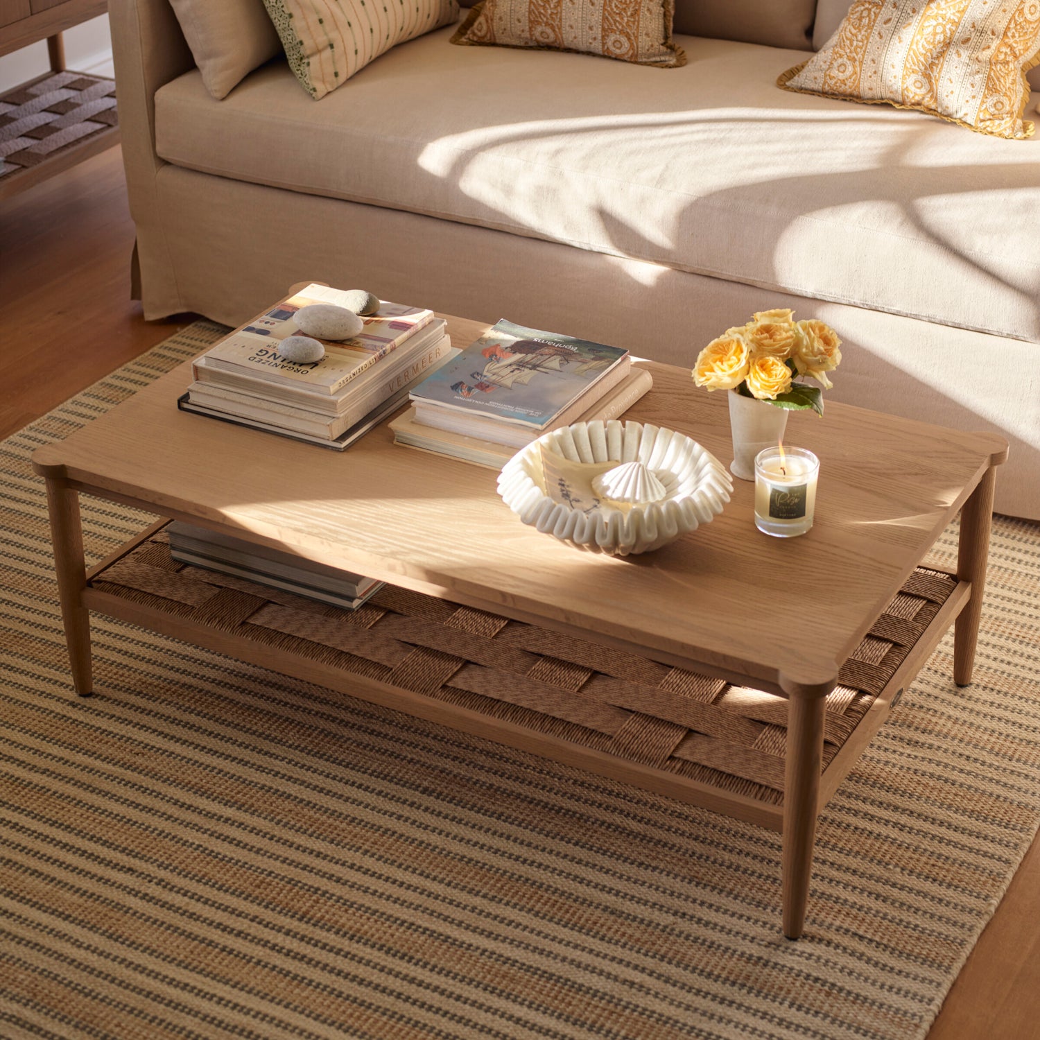 Frome Coffee Table, Natural Oak