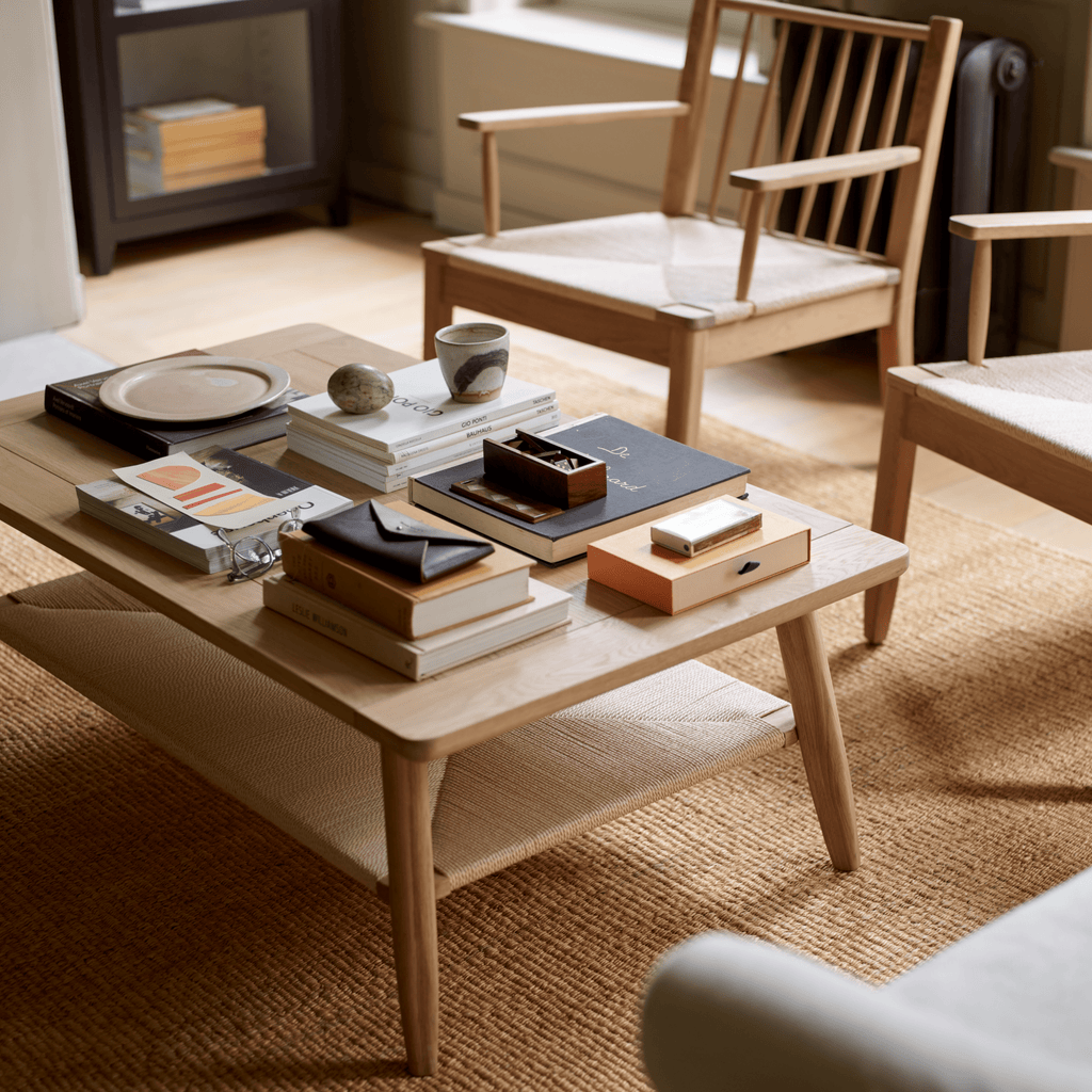 Wycombe 120 Rectangular Coffee Table - Natural Oak