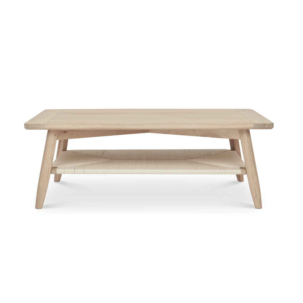 Wycombe 120 Rectangular Coffee Table - Natural Oak