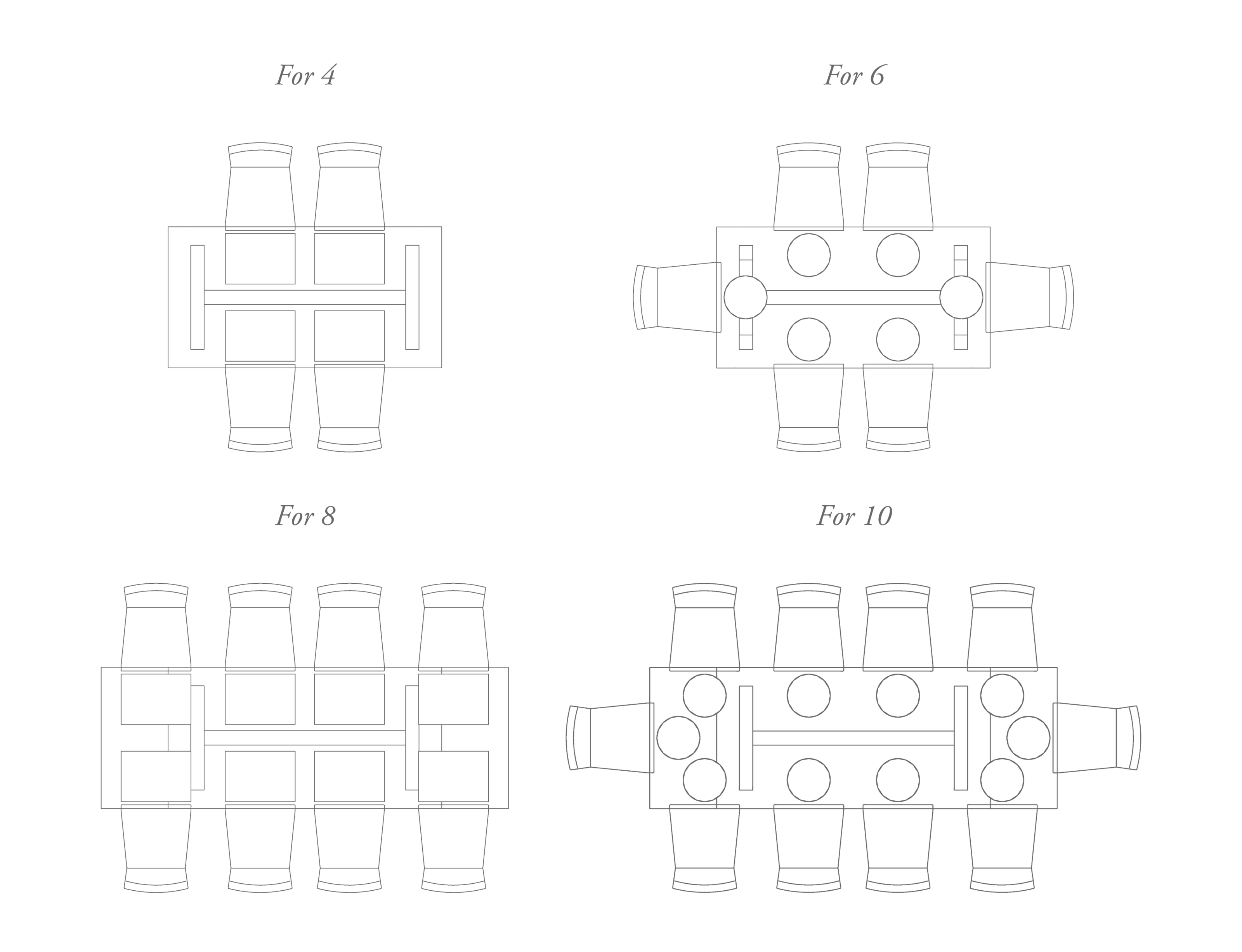 Arundel 6-10 Seater Dining Table