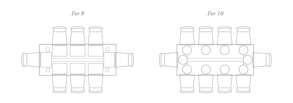Arundel 8 Seater Oak Dining Table