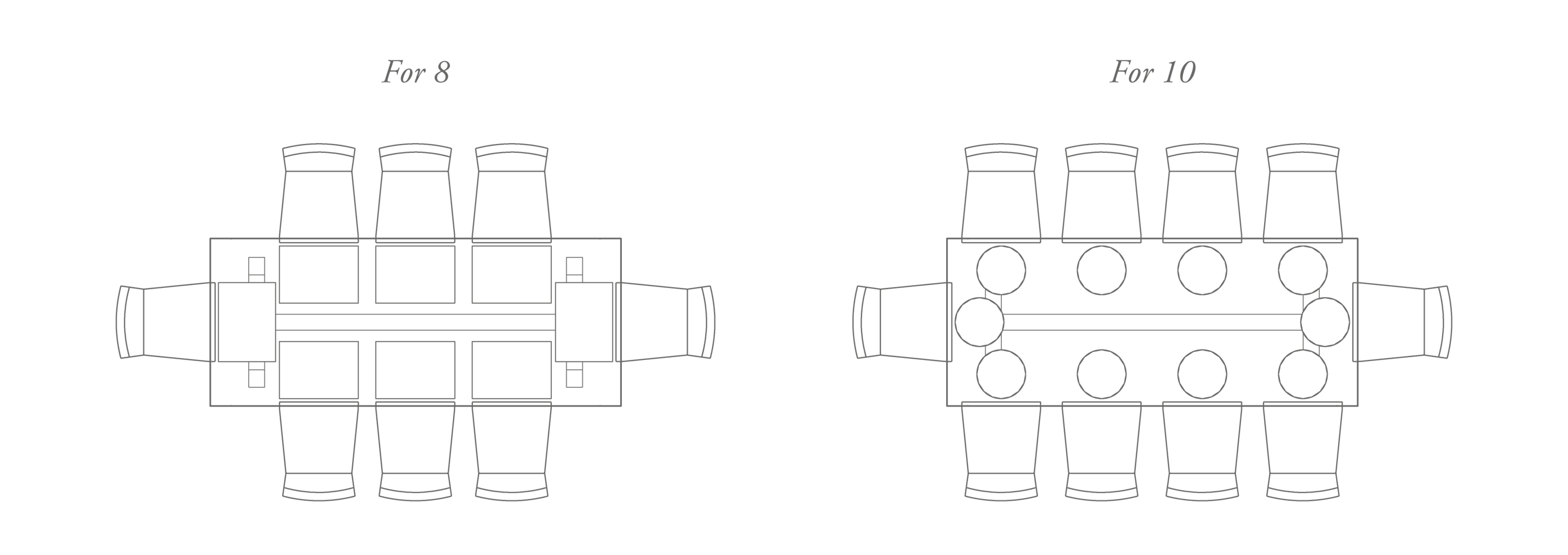 Arundel 8 Seater Oak Dining Table