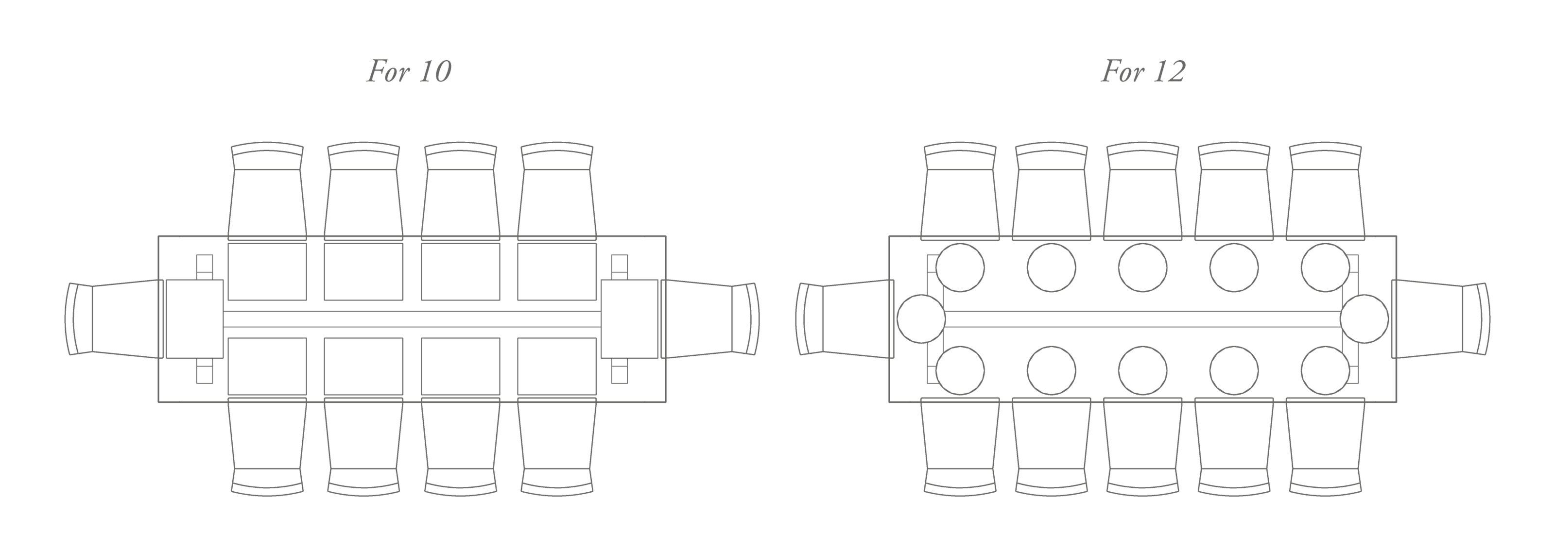 Arundel 10 Seater Oak Dining Table