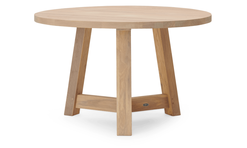 Arundel 4 Seater Round Oak Dining Table