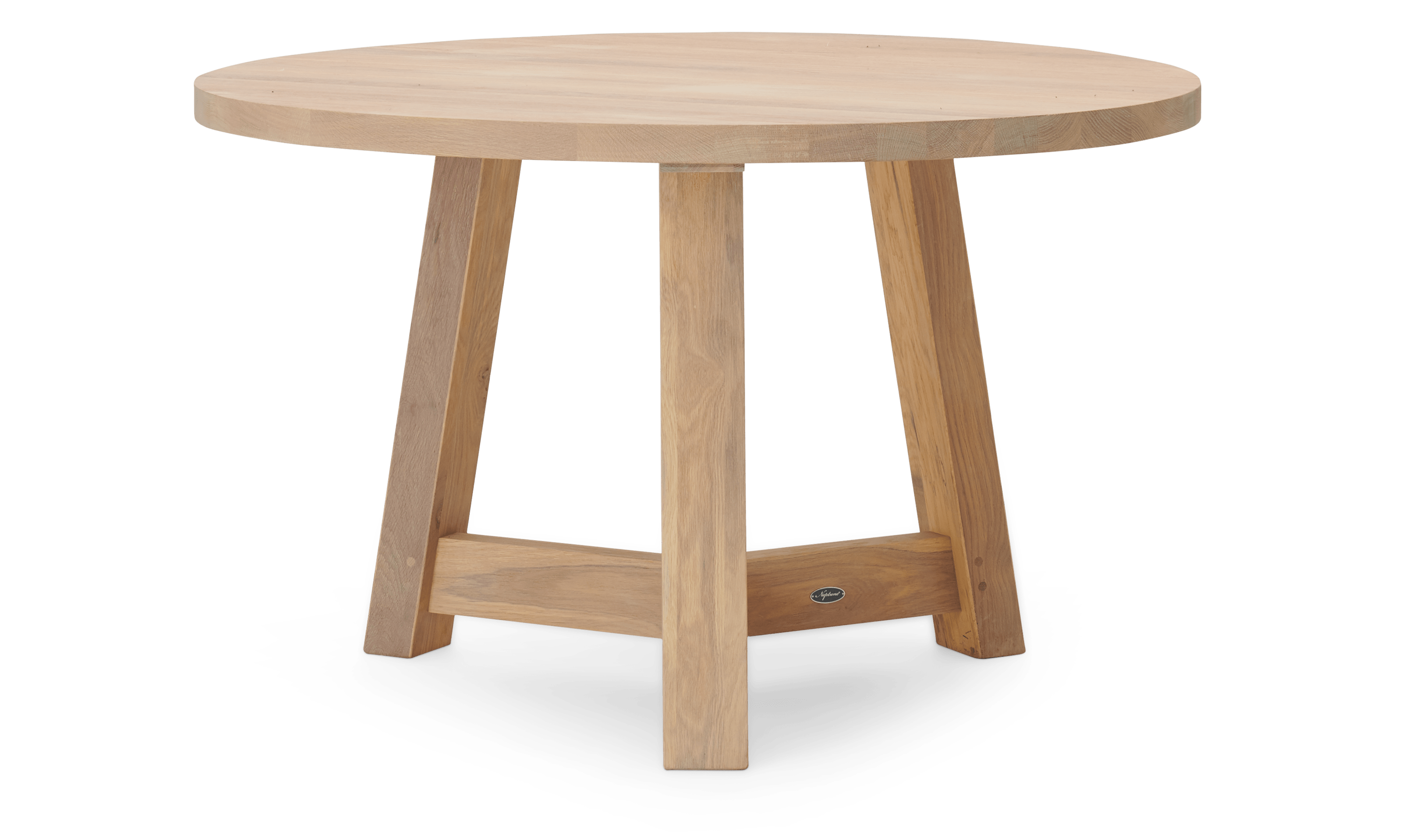 Arundel 4 Seater Round Oak Dining Table