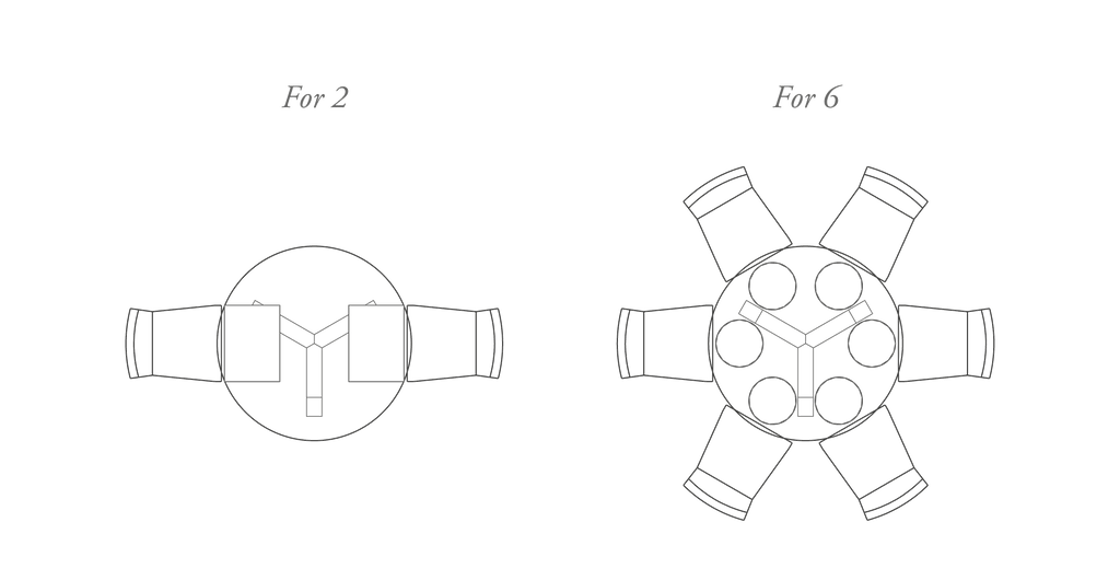 Arundel 4 Seater Round Oak Dining Table