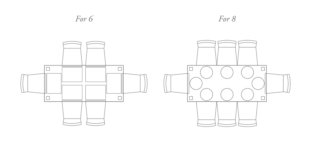 Moreton 6 Seater Oak Dining Table
