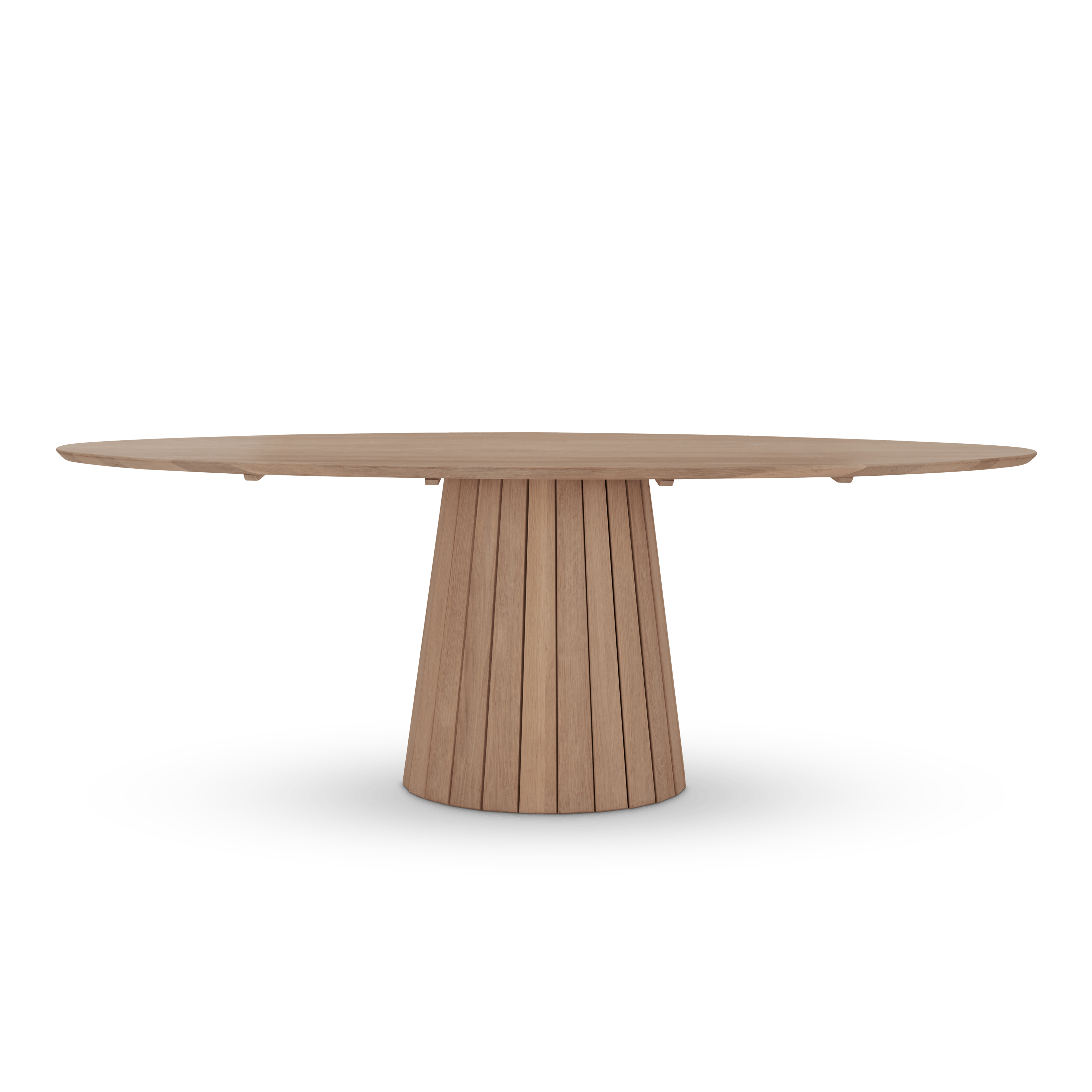 Stratford 6 Seater Oval Oak Dining Table