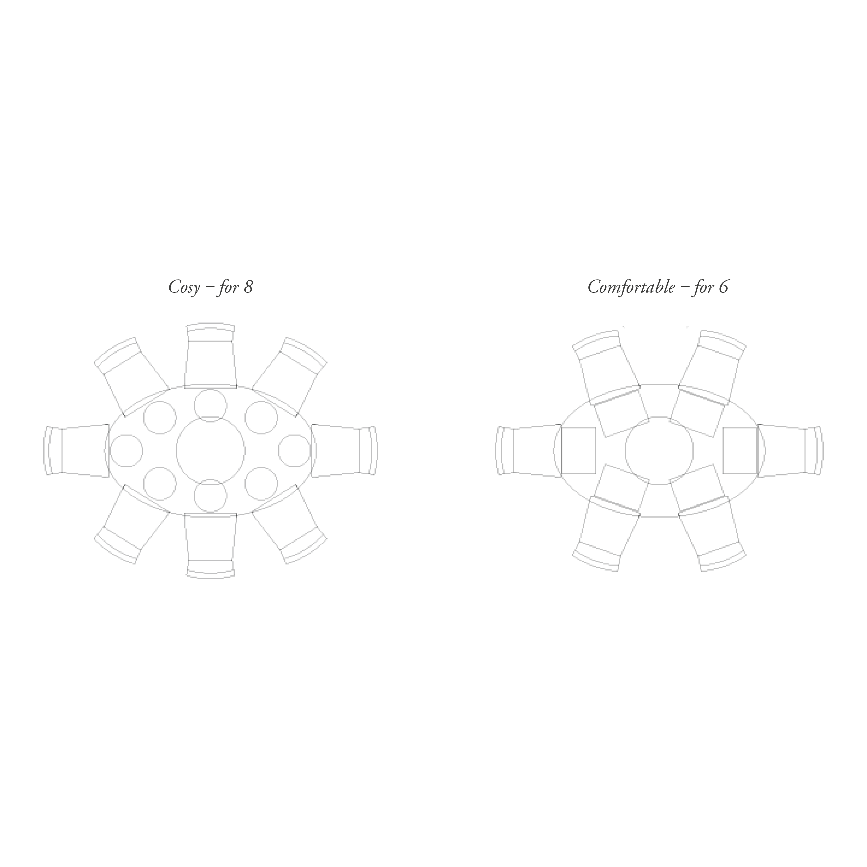 Stratford 6 Seater Oval Oak Dining Table