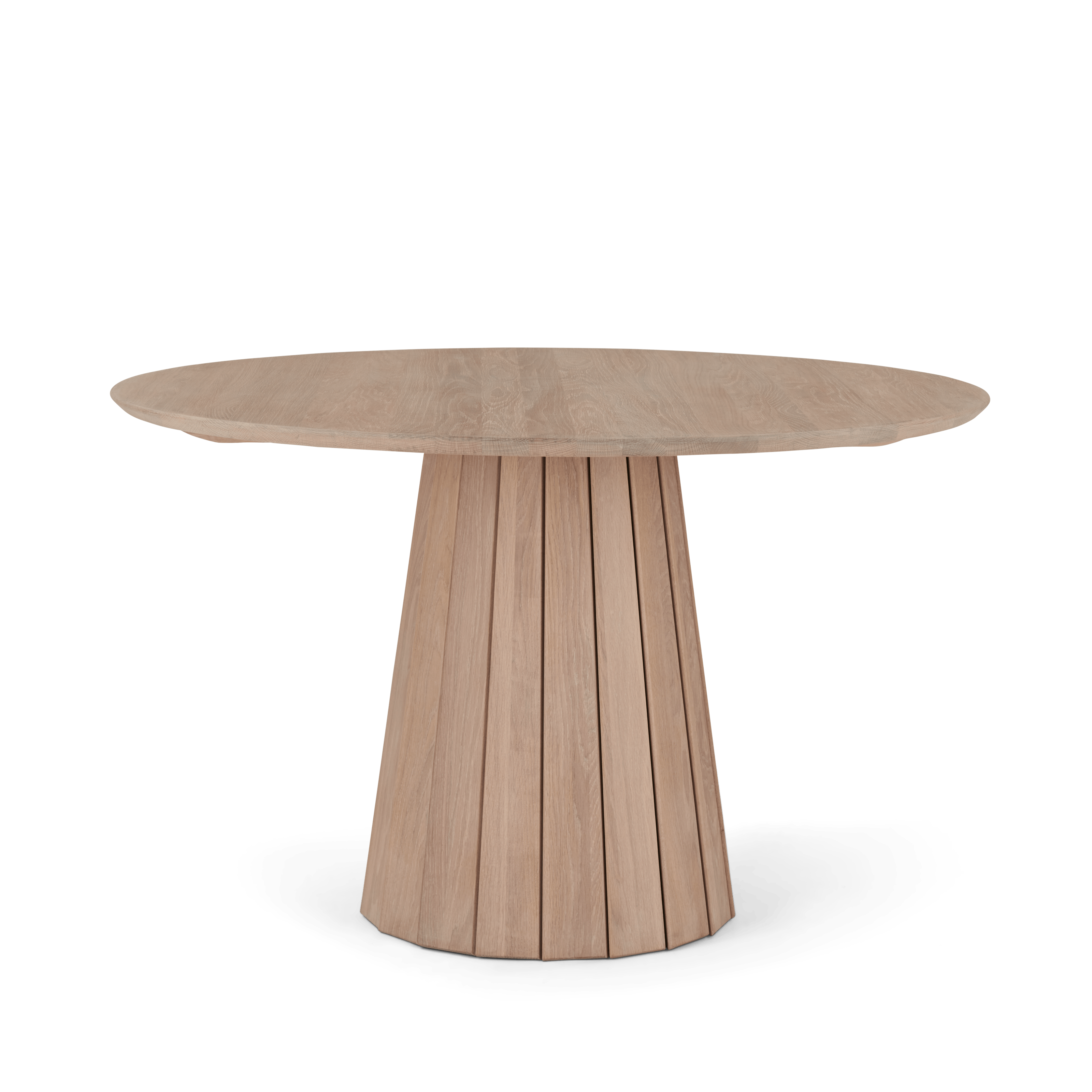 Stratford 4 Seater Round Oak Dining Table