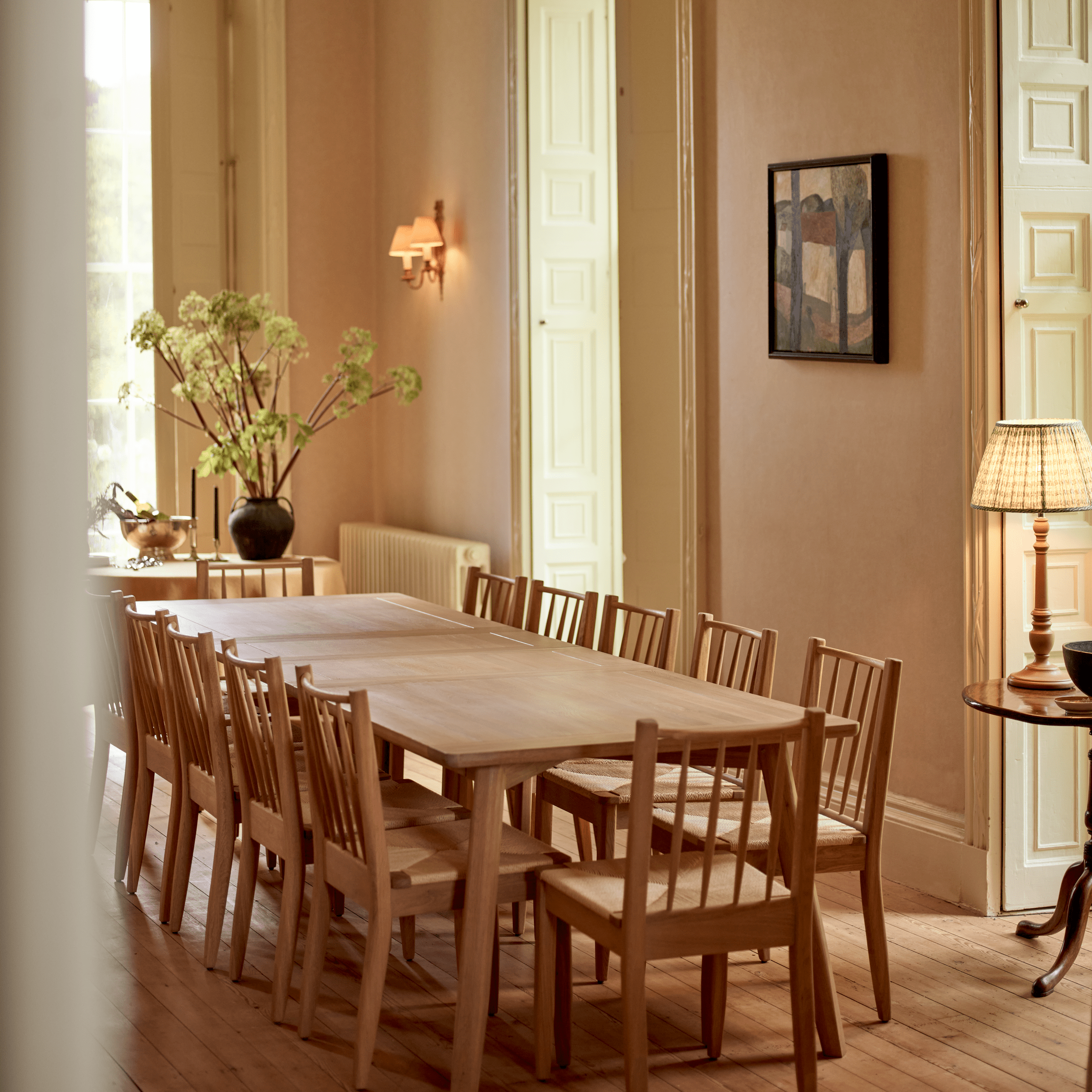 Wycombe 6-10 Seater Extendable Oak Dining Table