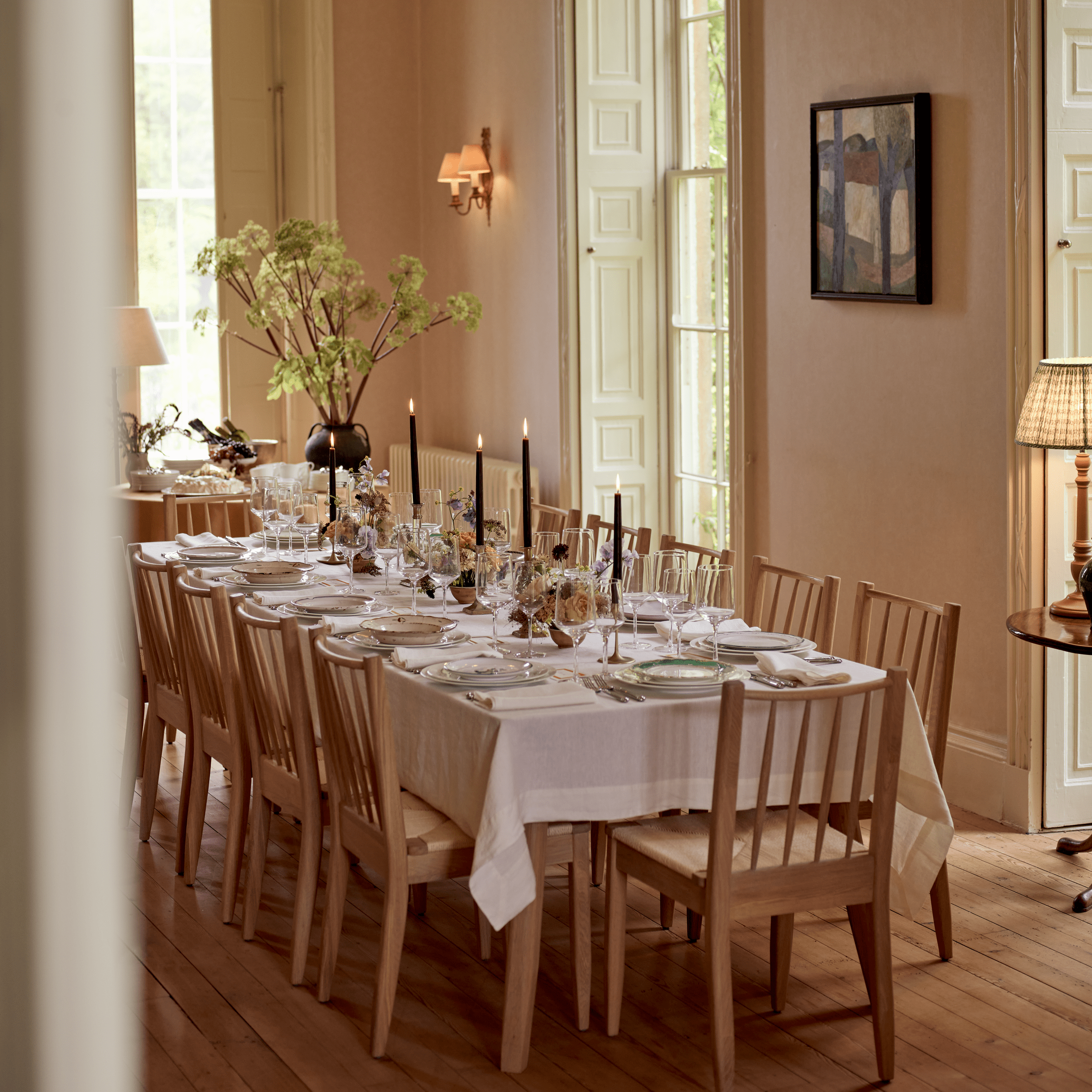 Wycombe 6-10 Seater Extendable Oak Dining Table