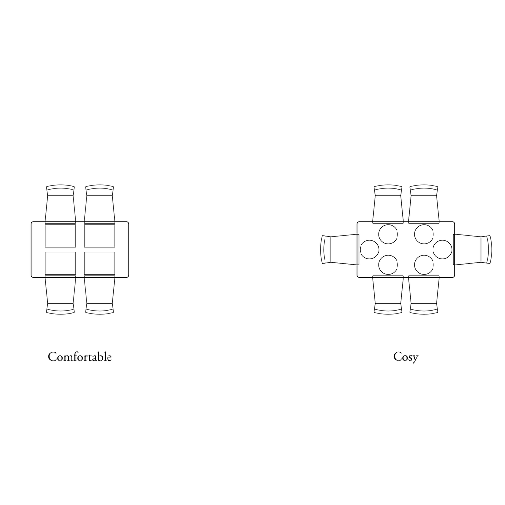 Wycombe 6 Seater Oak Dining Table