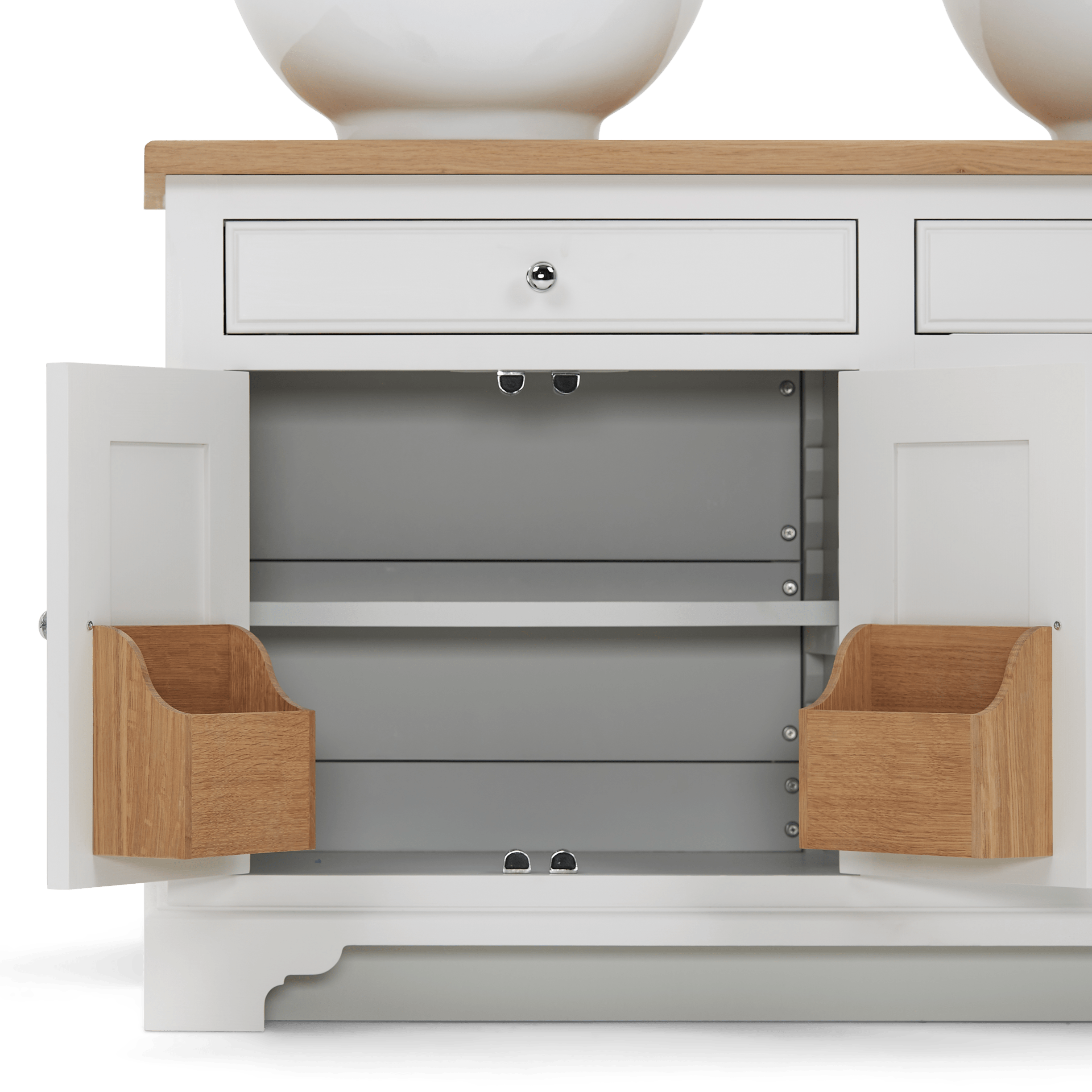 Chichester Countertop Double Door Washstand, 1240mm