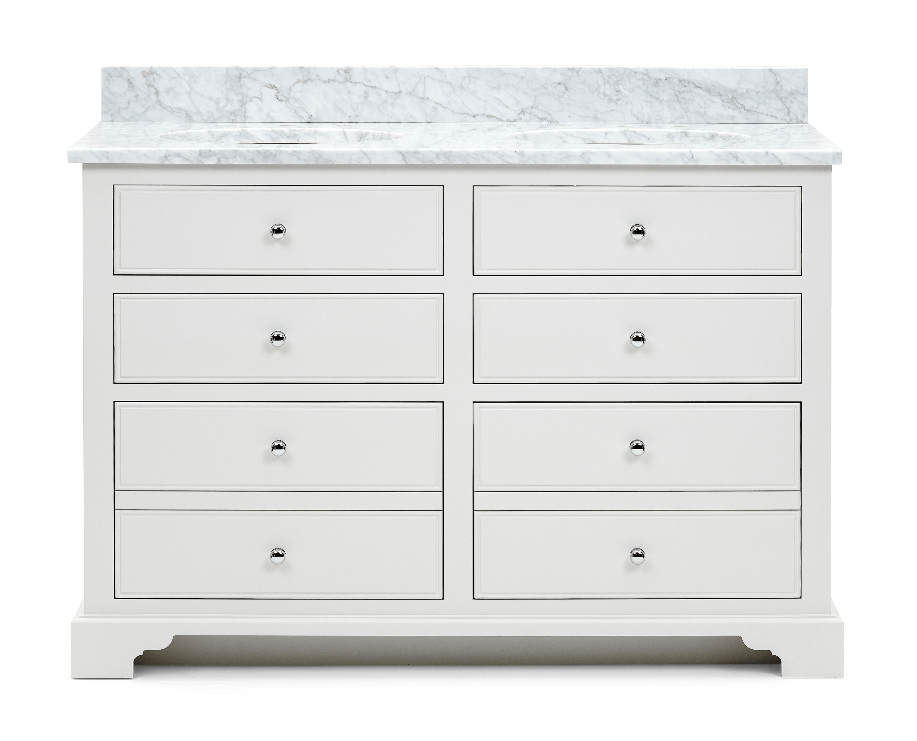 Chichester Undermount Double Drawer Washstand