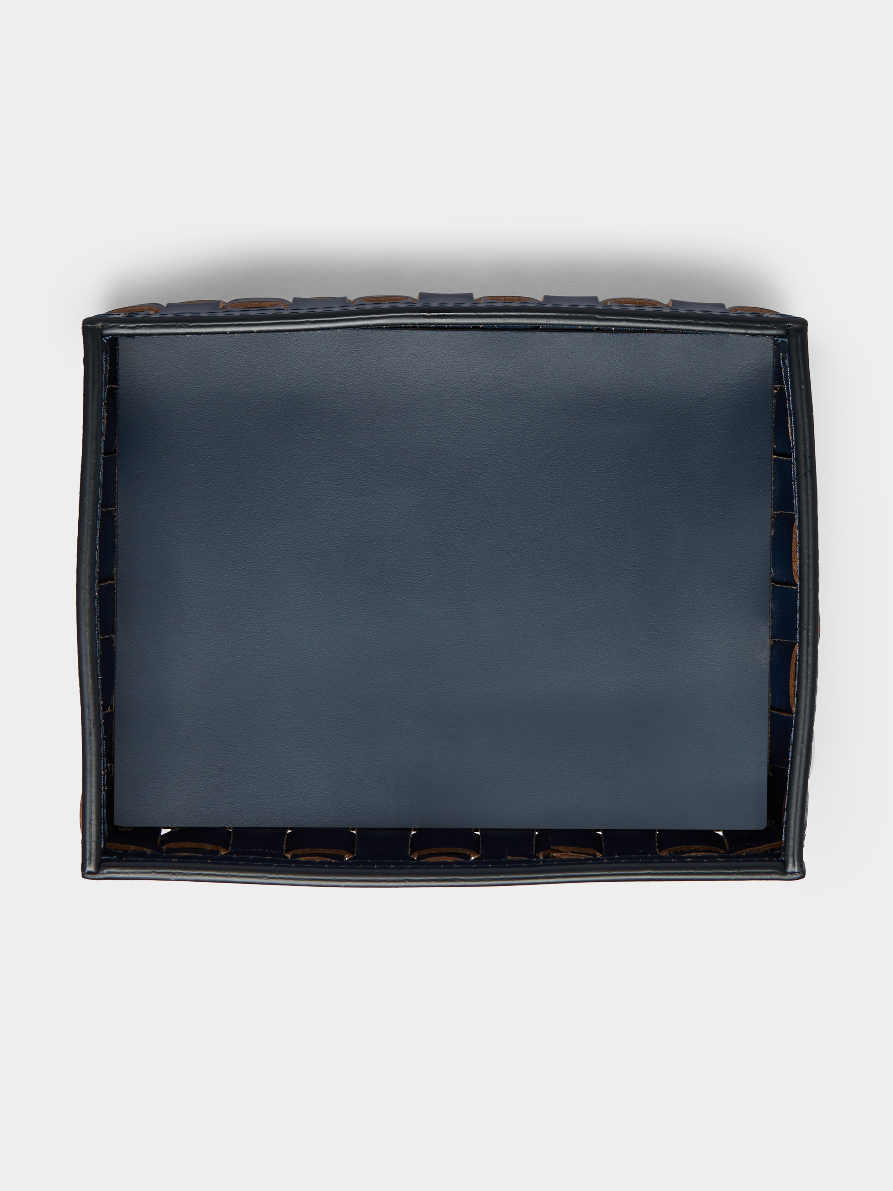 Barcelona Water-Resistant Leather Low Basket