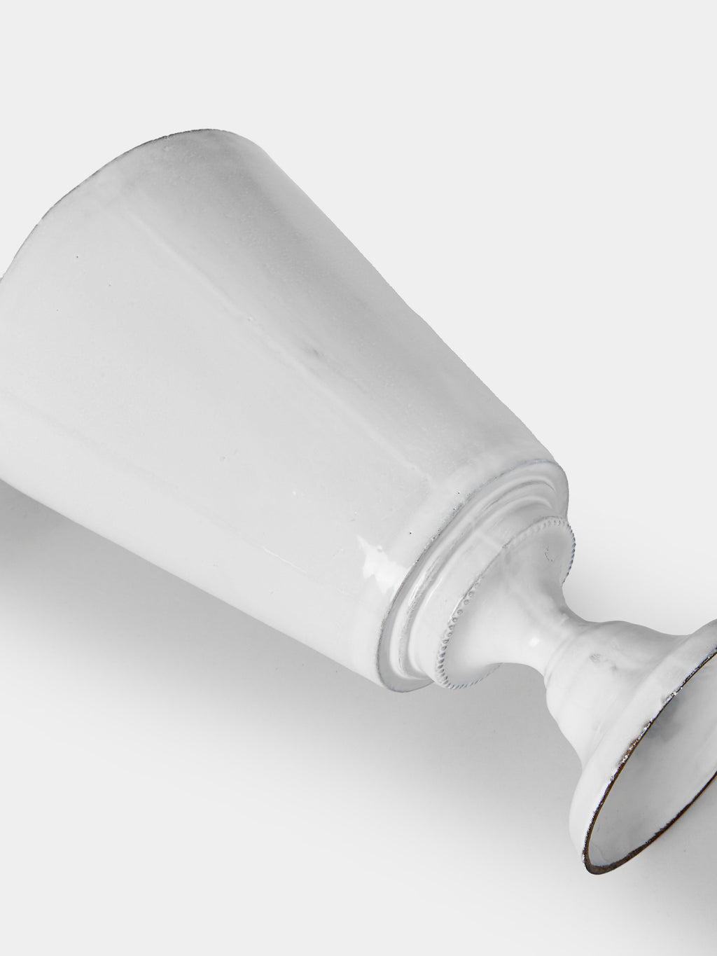 Simple Hand-Glazed Ceramic Vase (12in/31cm)