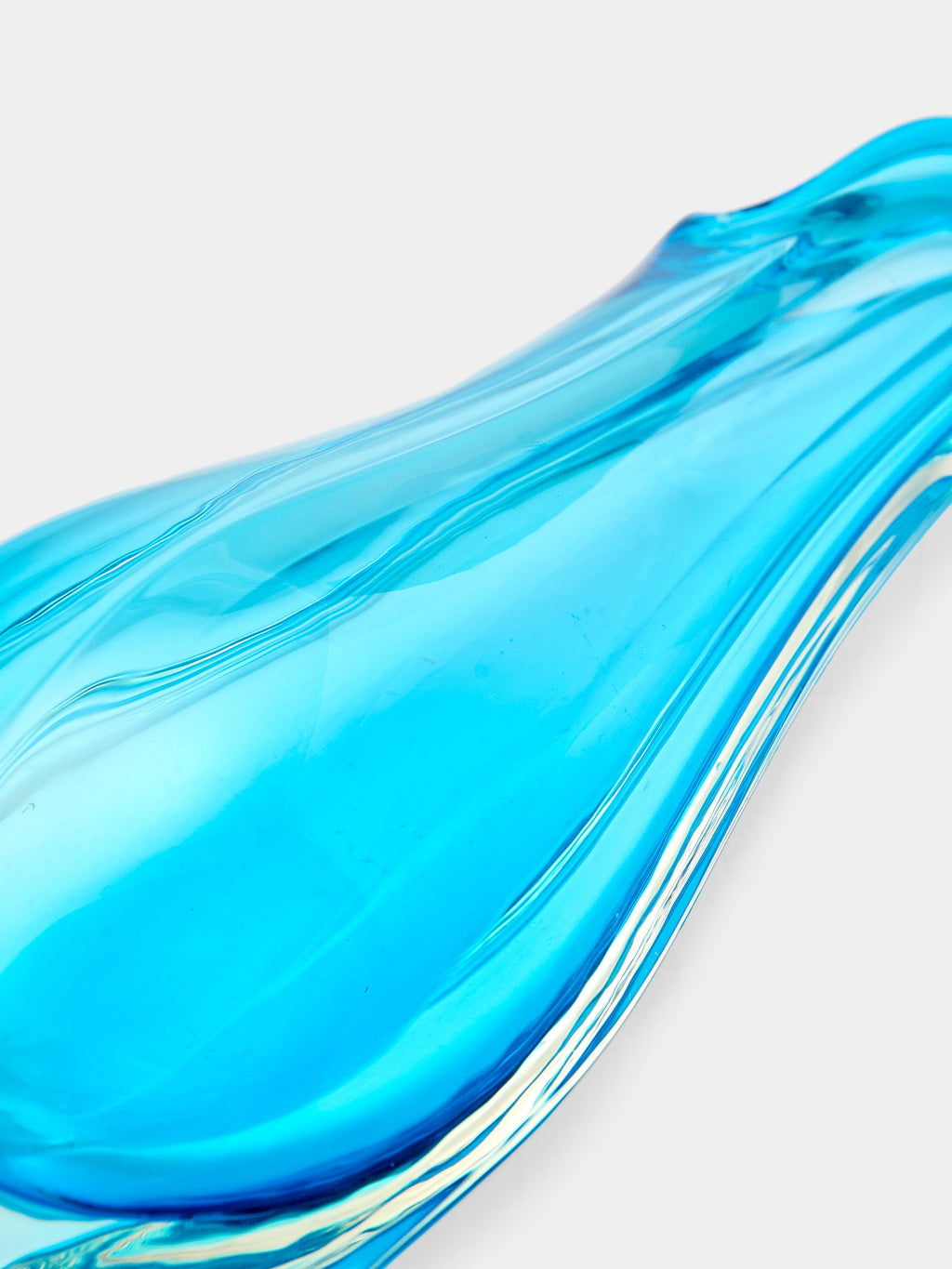 Mid-Century Daum Crystal Vase (18in/45.5cm)