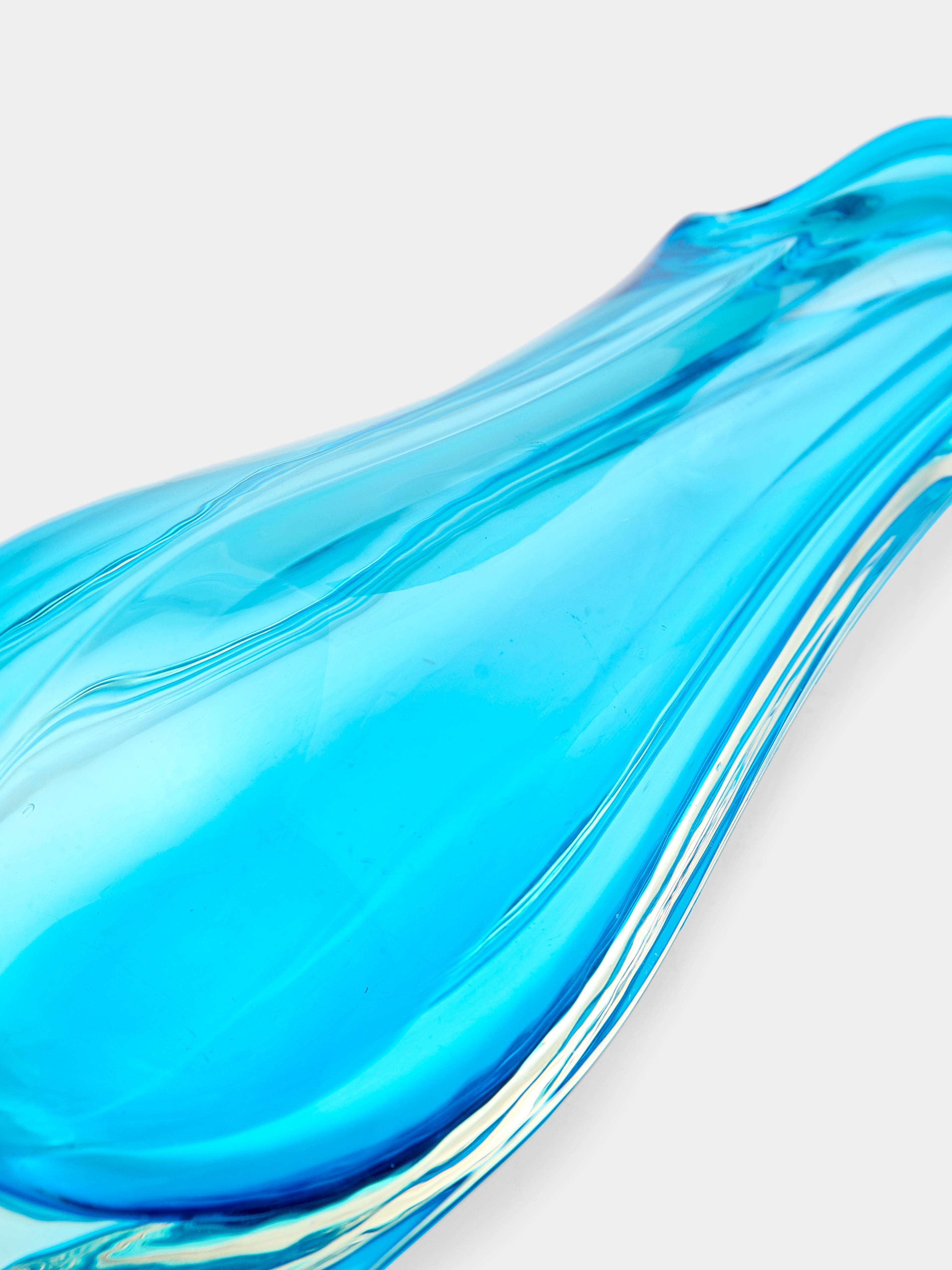 Mid-Century Daum Crystal Vase (18in/45.5cm)