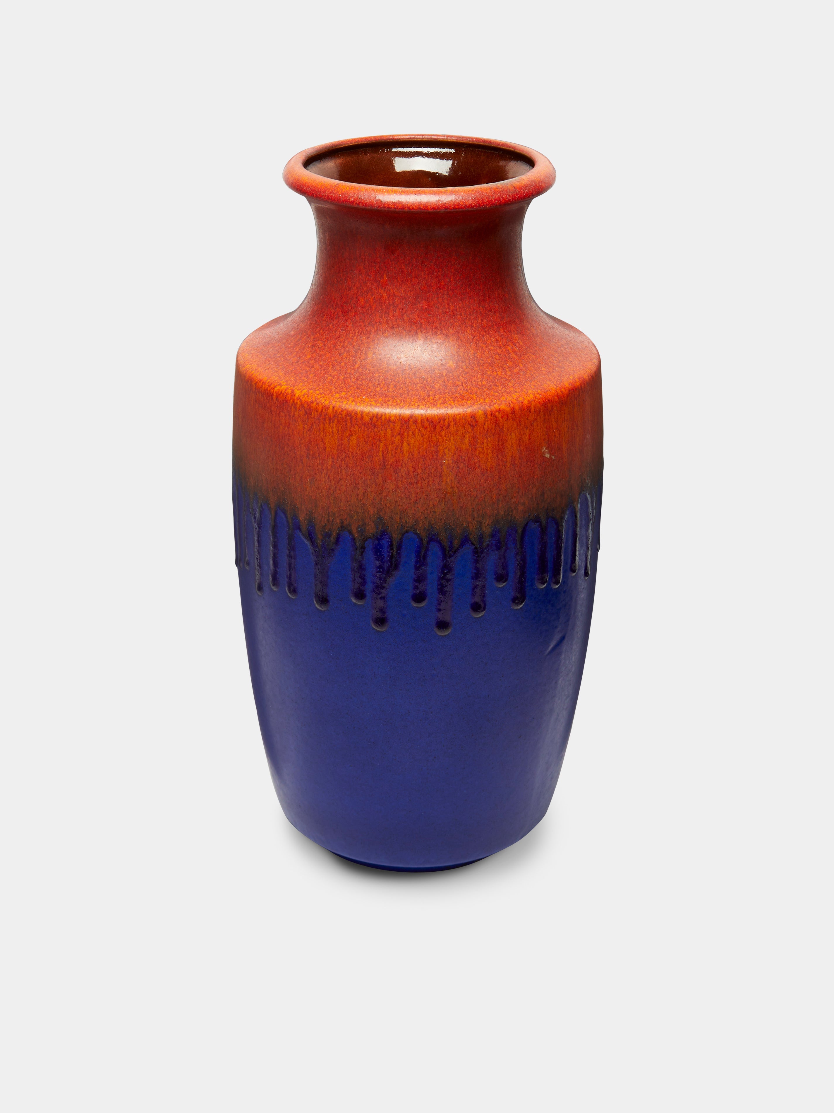 Mid-Century Ceramic Vase (16in/41cm)