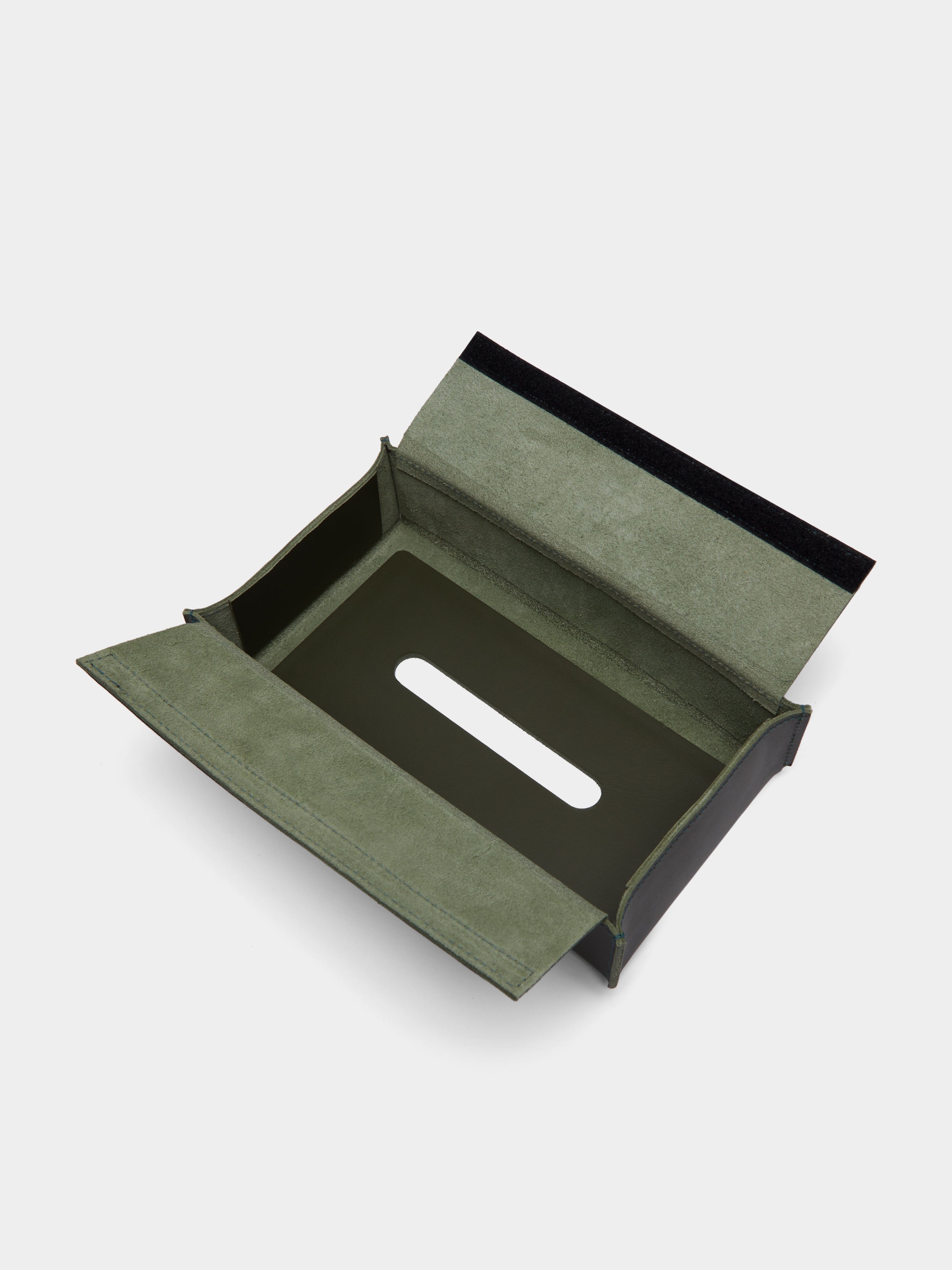 Amsterdam Leather Tissue Box