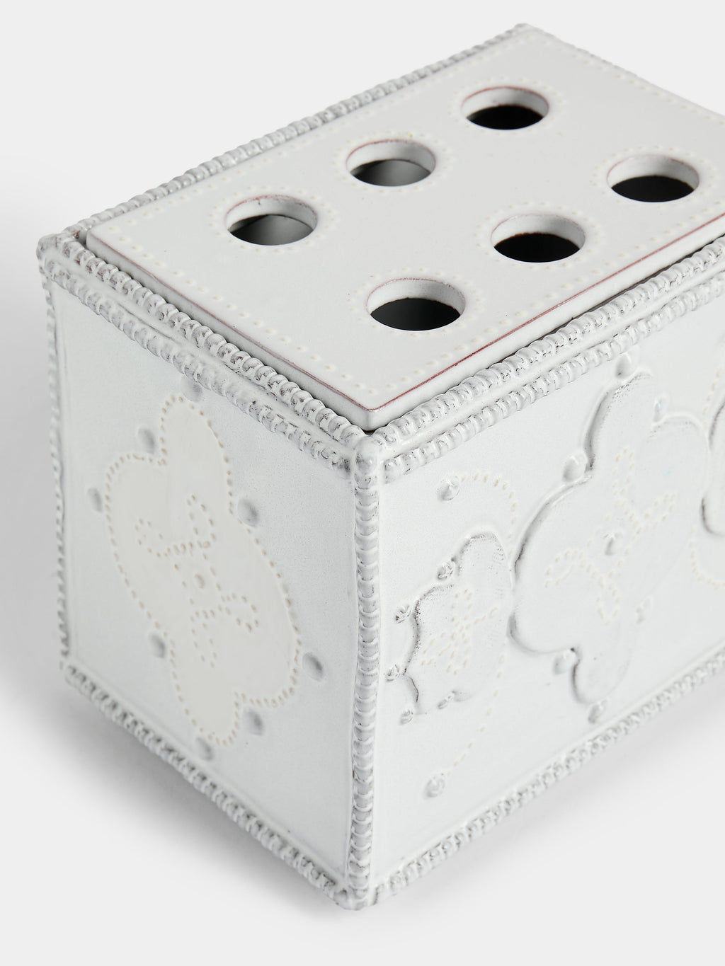 Hand-Built Ceramic Bough Vase (8in/21cm)