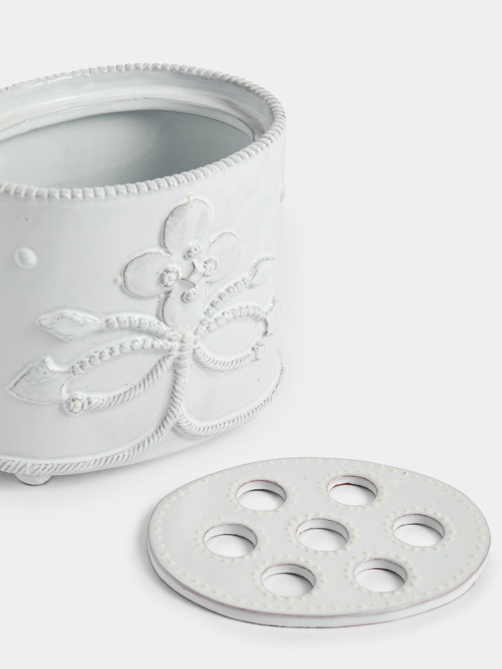 Hand-Built Ceramic Bough Vase (7in/18cm)