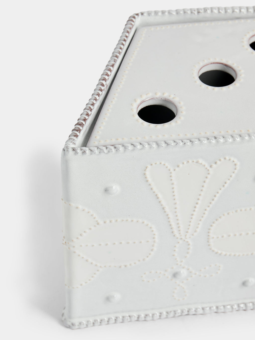 Hand-Built Ceramic Bough Vase (10in/26cm)