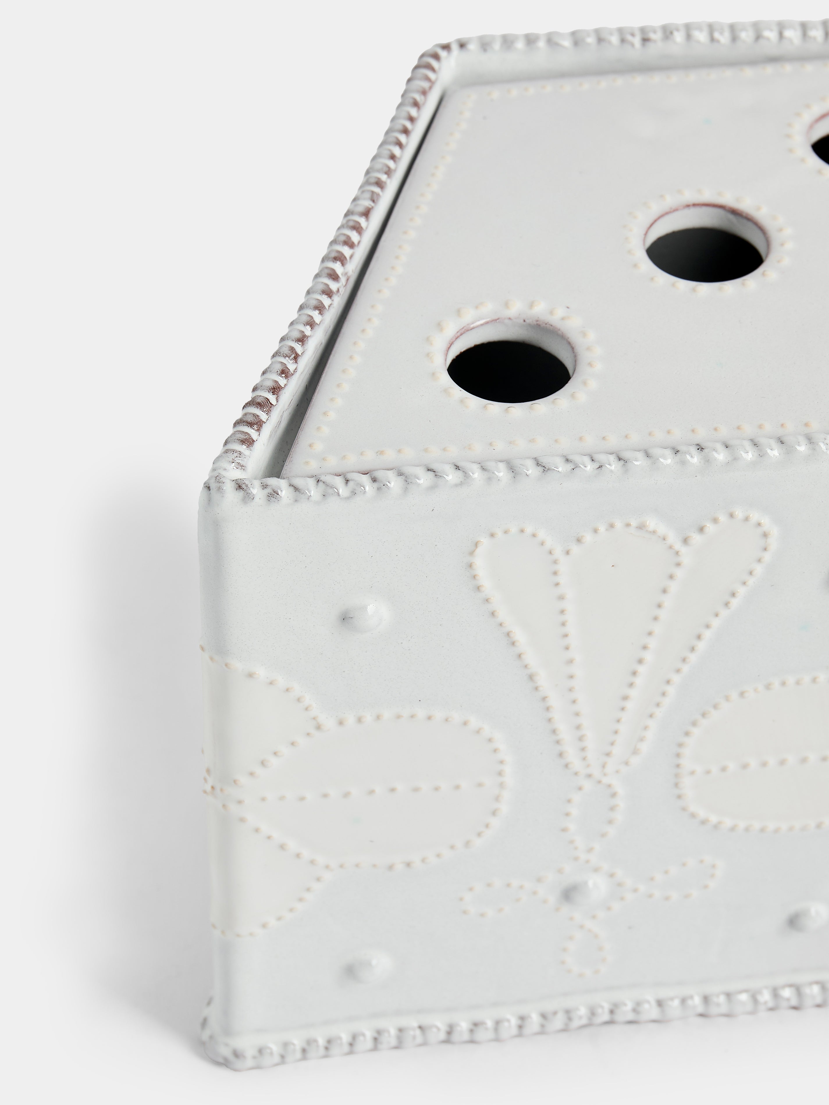 Hand-Built Ceramic Bough Vase (10in/26cm)