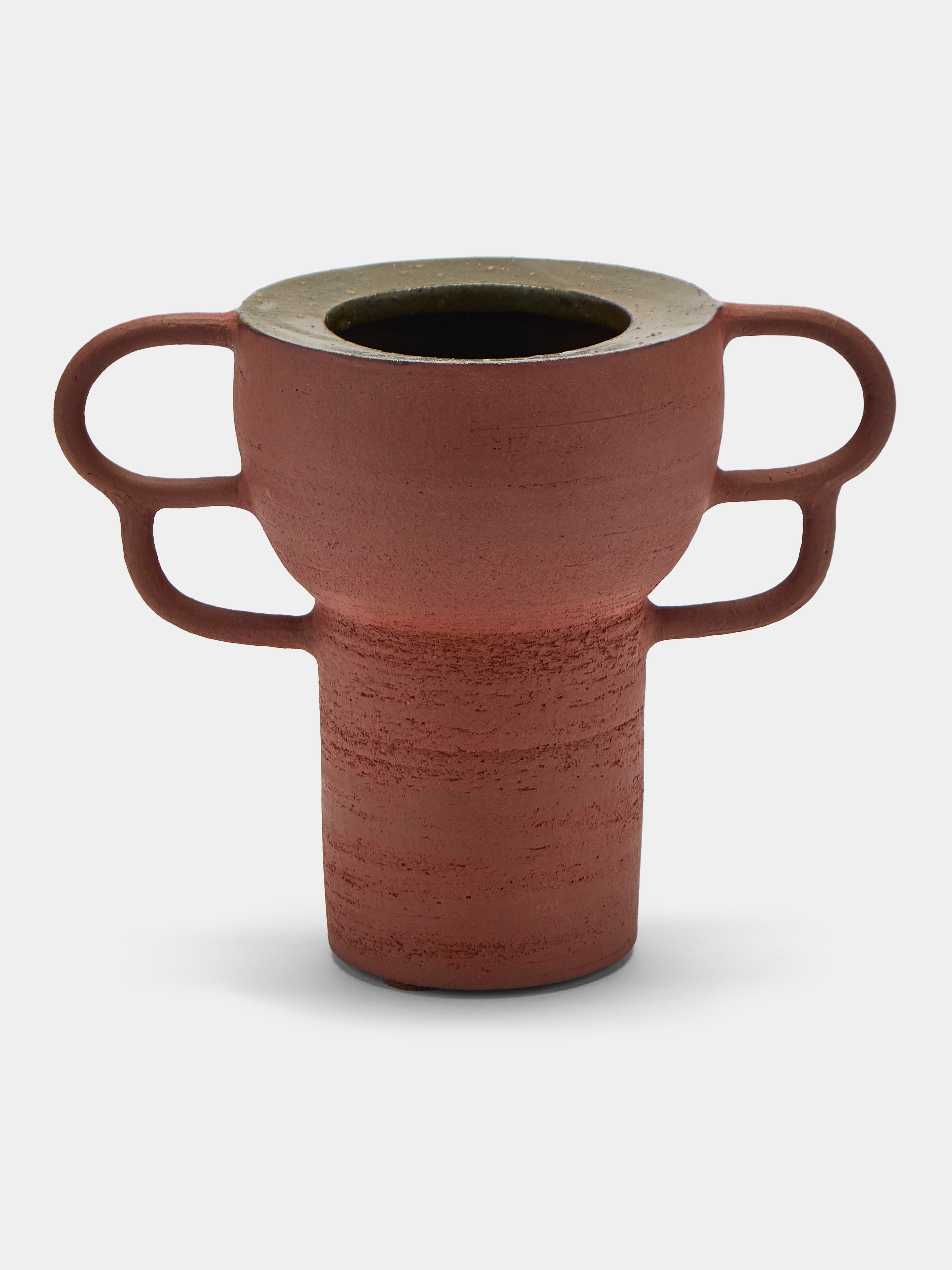 Vessel 013 Stoneware Vase (9.5in/24cm)