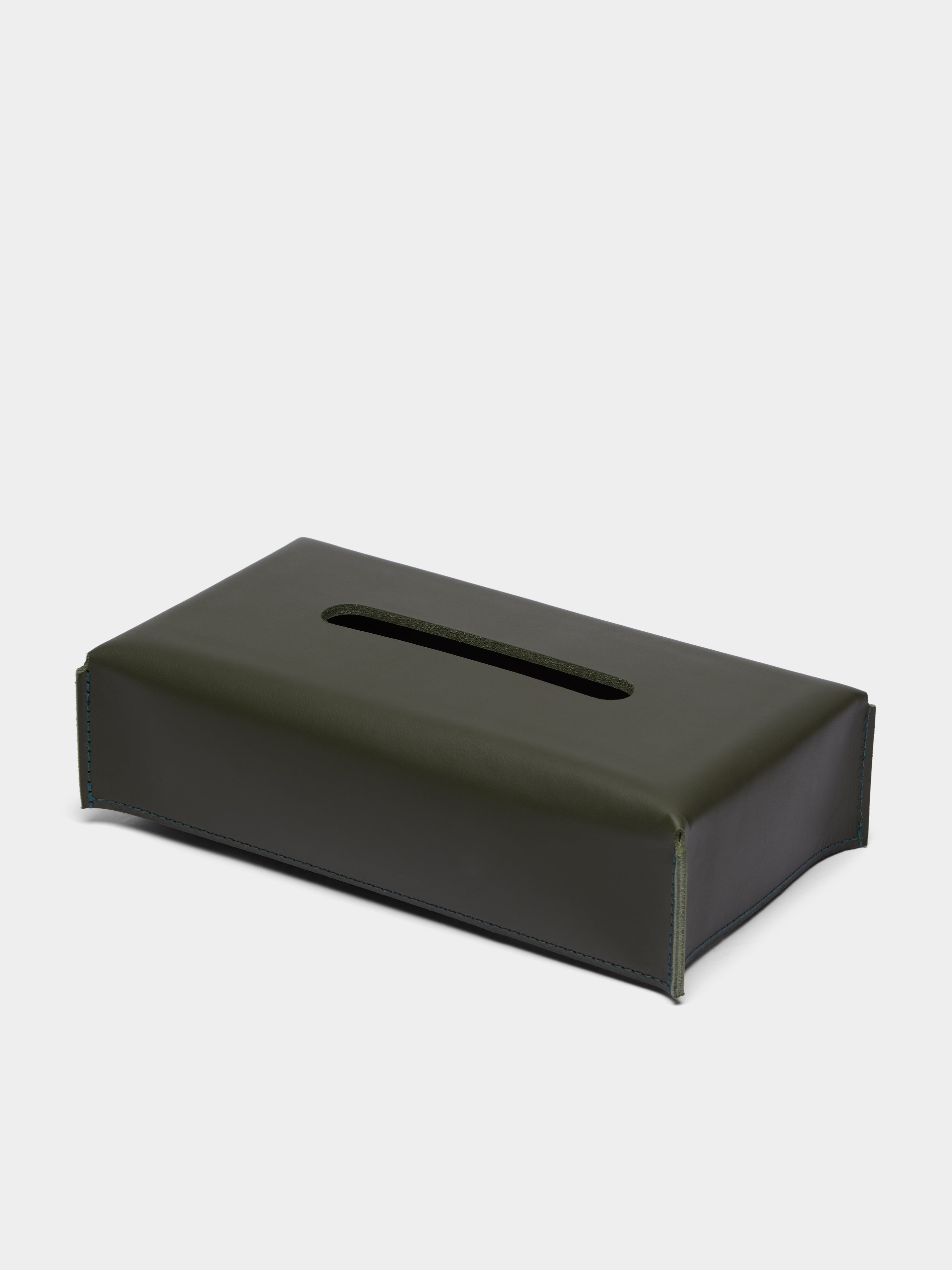 Amsterdam Leather Tissue Box
