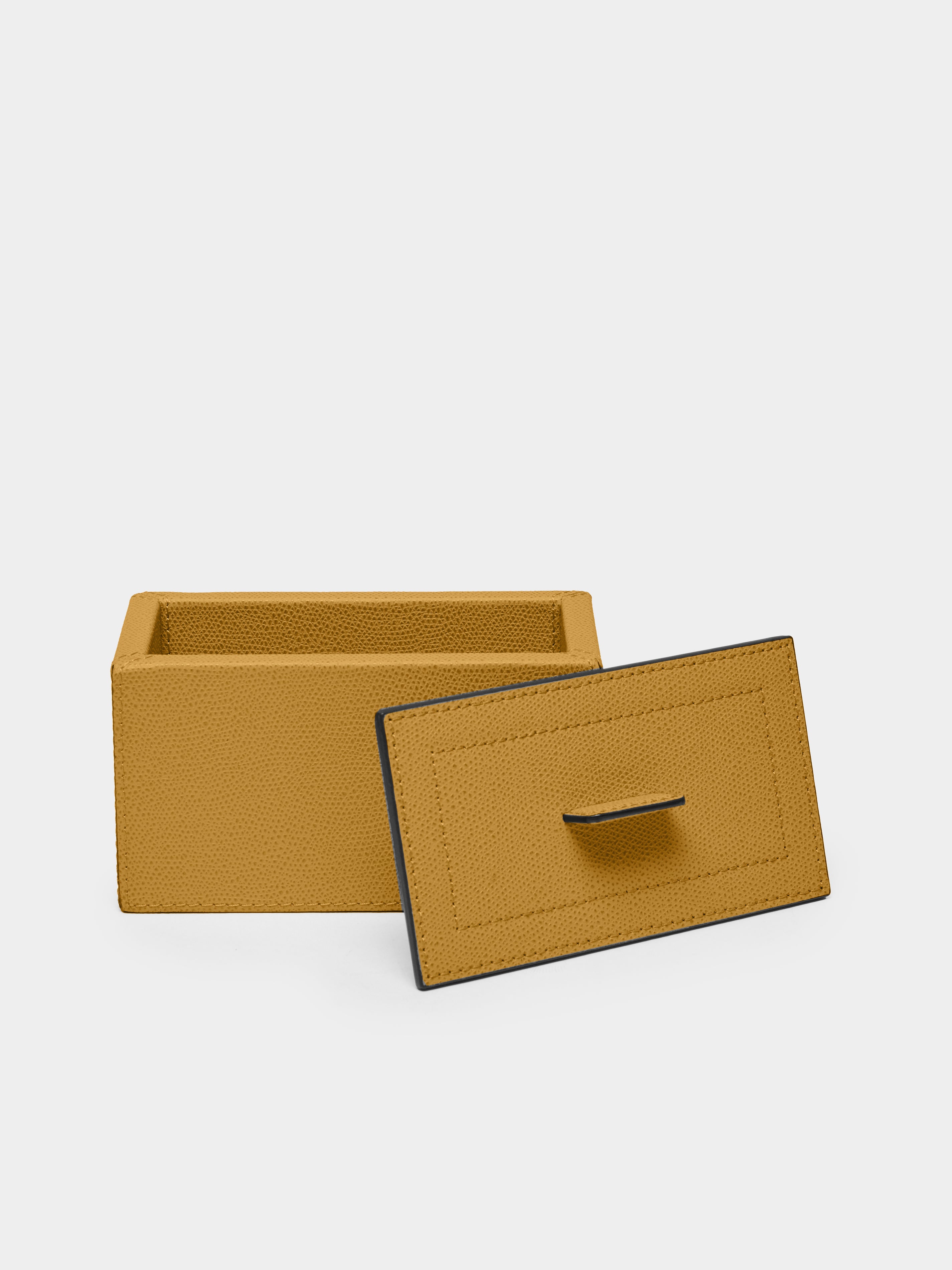 Leather Makeup Pads Holder