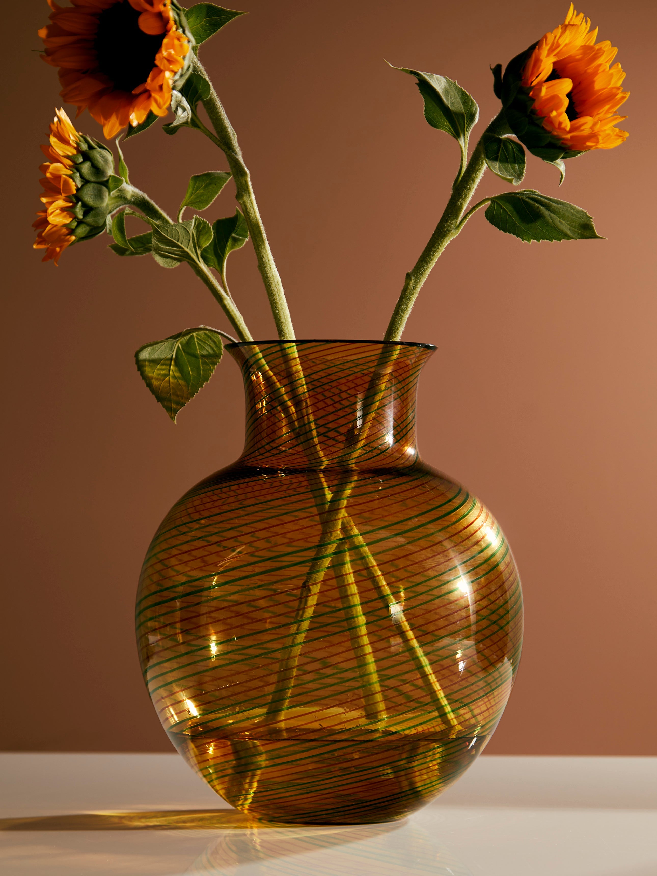 1980s Tagliapietra Murano Glass Vase (12in/30cm)