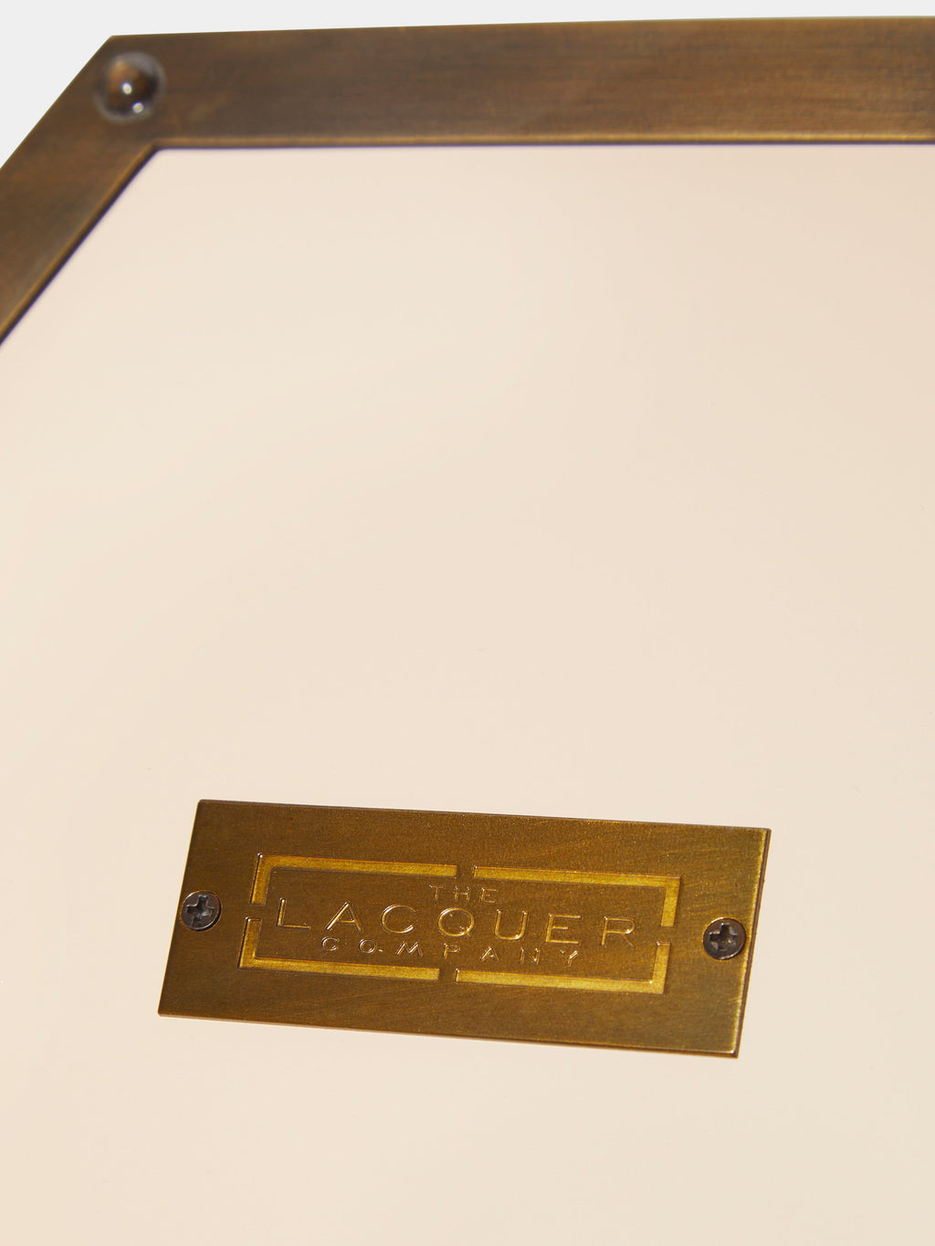 Lacquered Hexagonal Bin