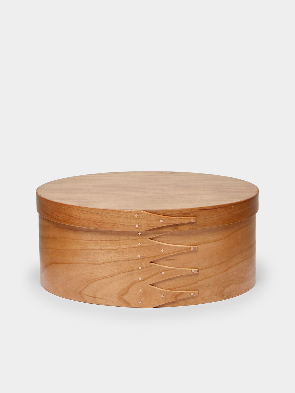 Cherry Wood Medium Oval Box